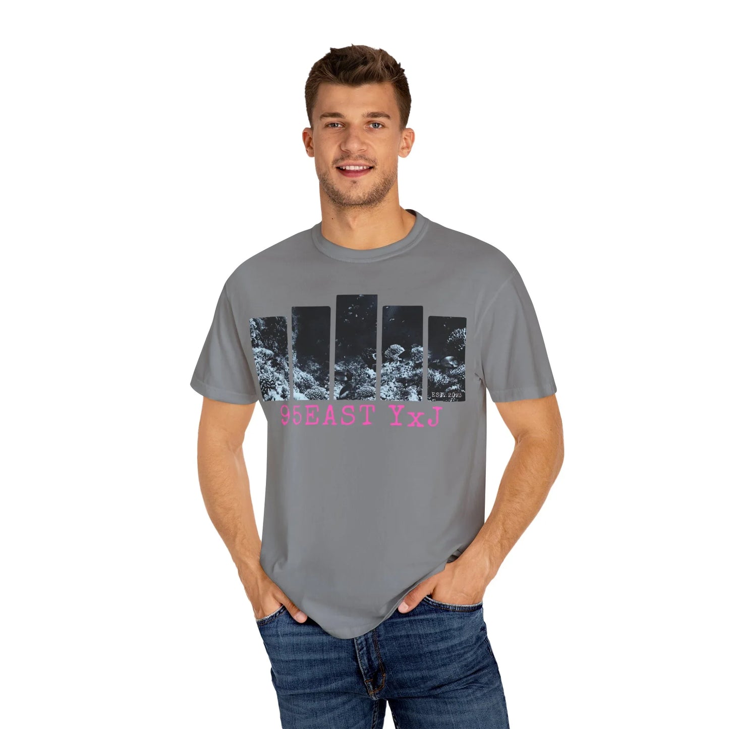 95EAST YxJ Black T-shirt - 95EAST YORKxJERSEY