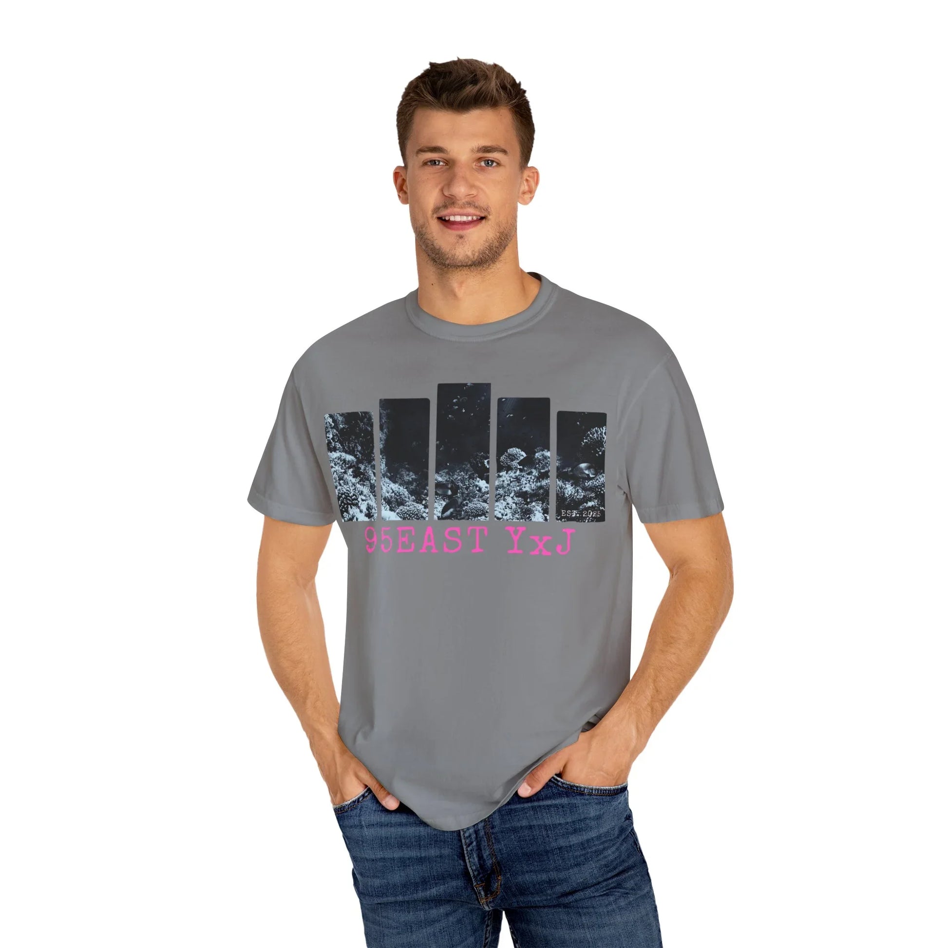 95EAST YxJ Black T-shirt - 95EAST YORKxJERSEY