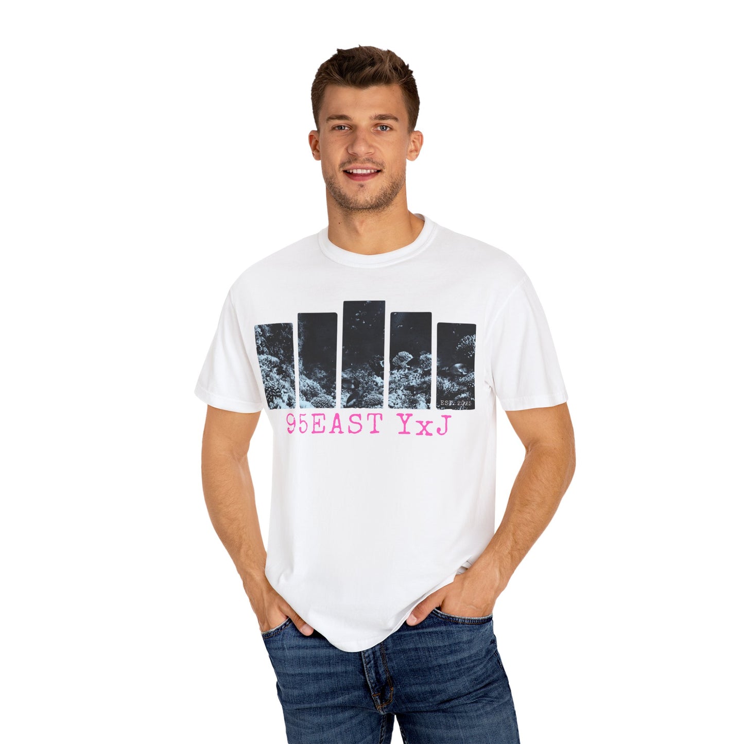 95EAST YxJ Black T-shirt - 95EAST YORKxJERSEY