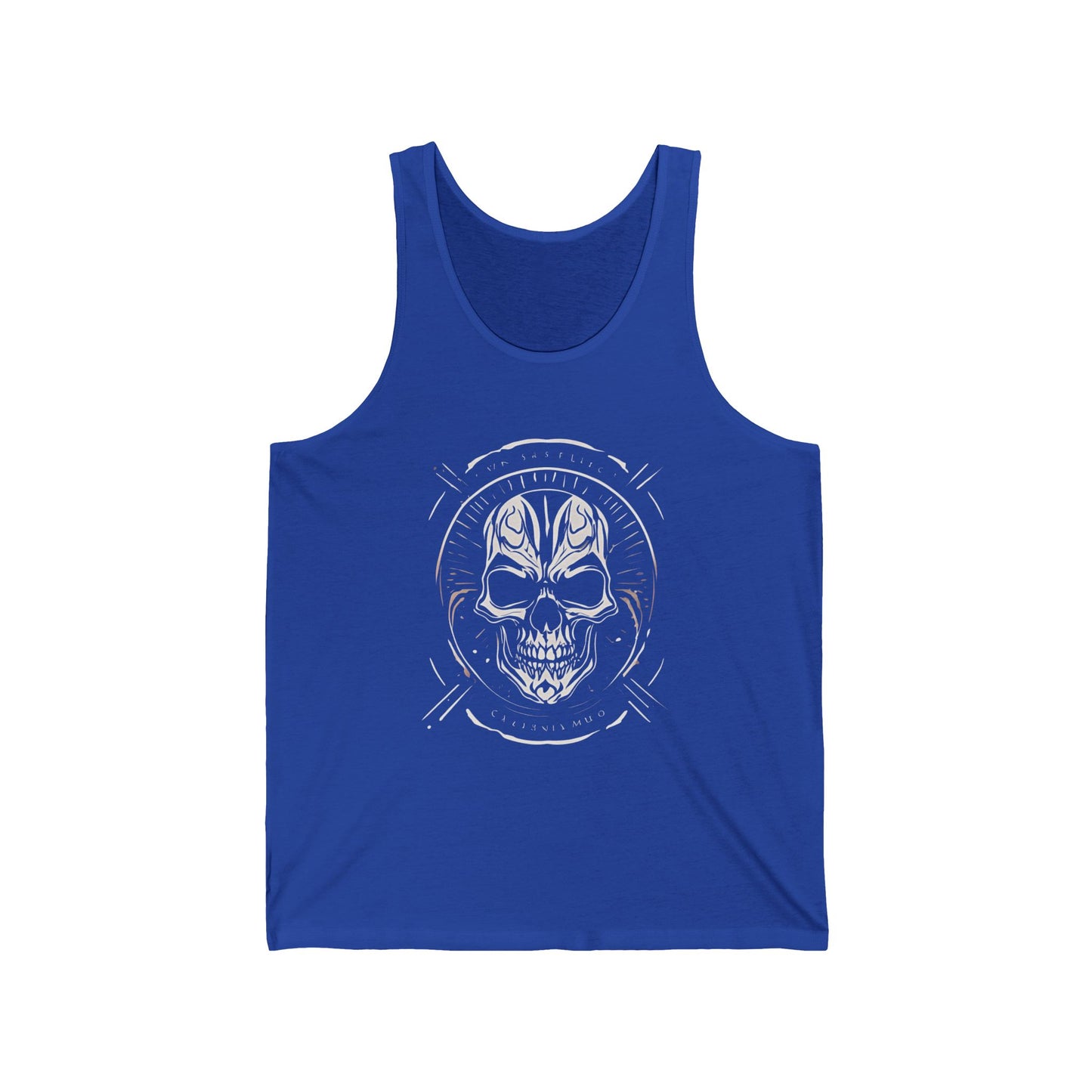 "Reaper's Mark" Skull Graphic Tank Top - 95EAST YORKxJERSEY