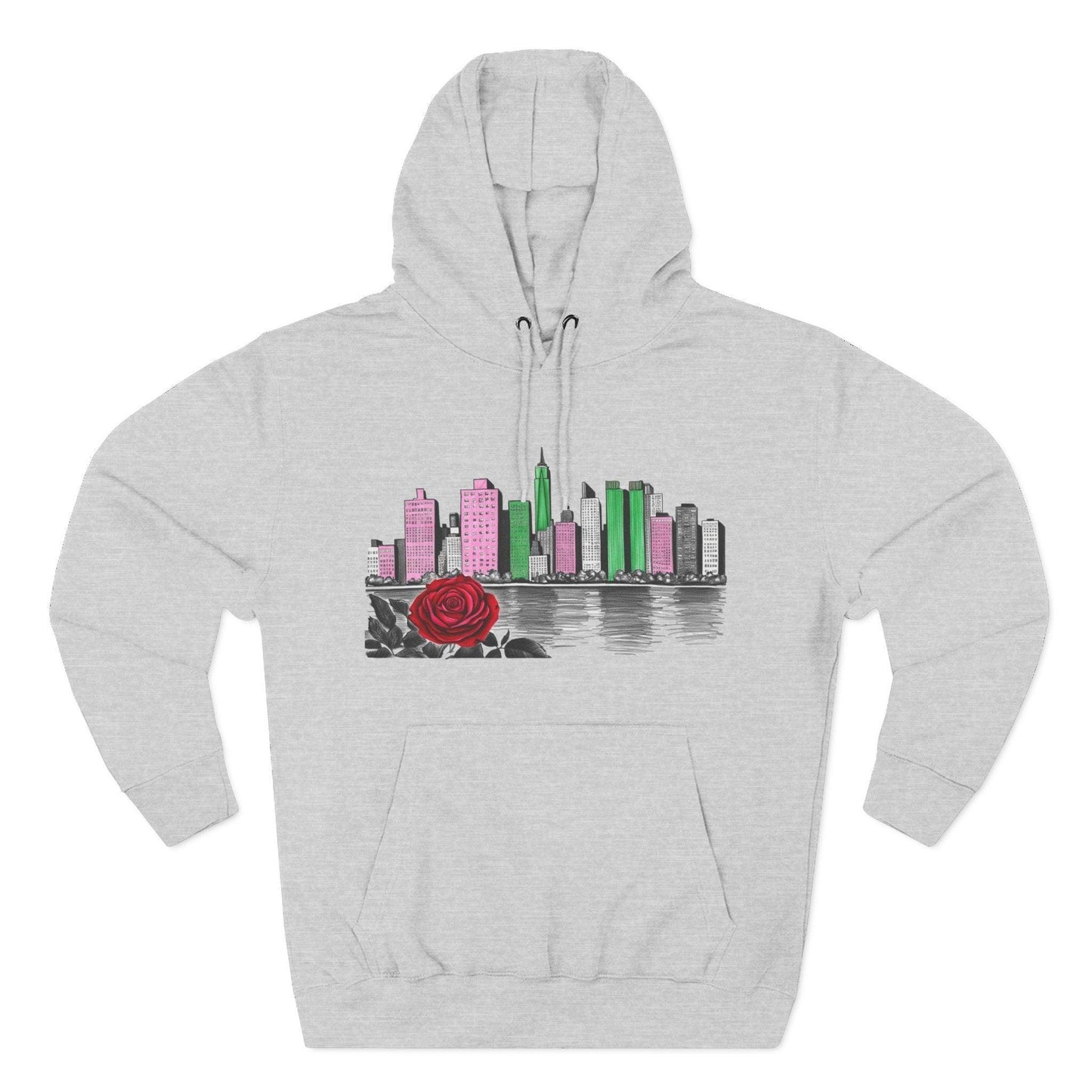 Hoodie City Skyline Urban Streetwear - 95EAST YORKxJERSEY