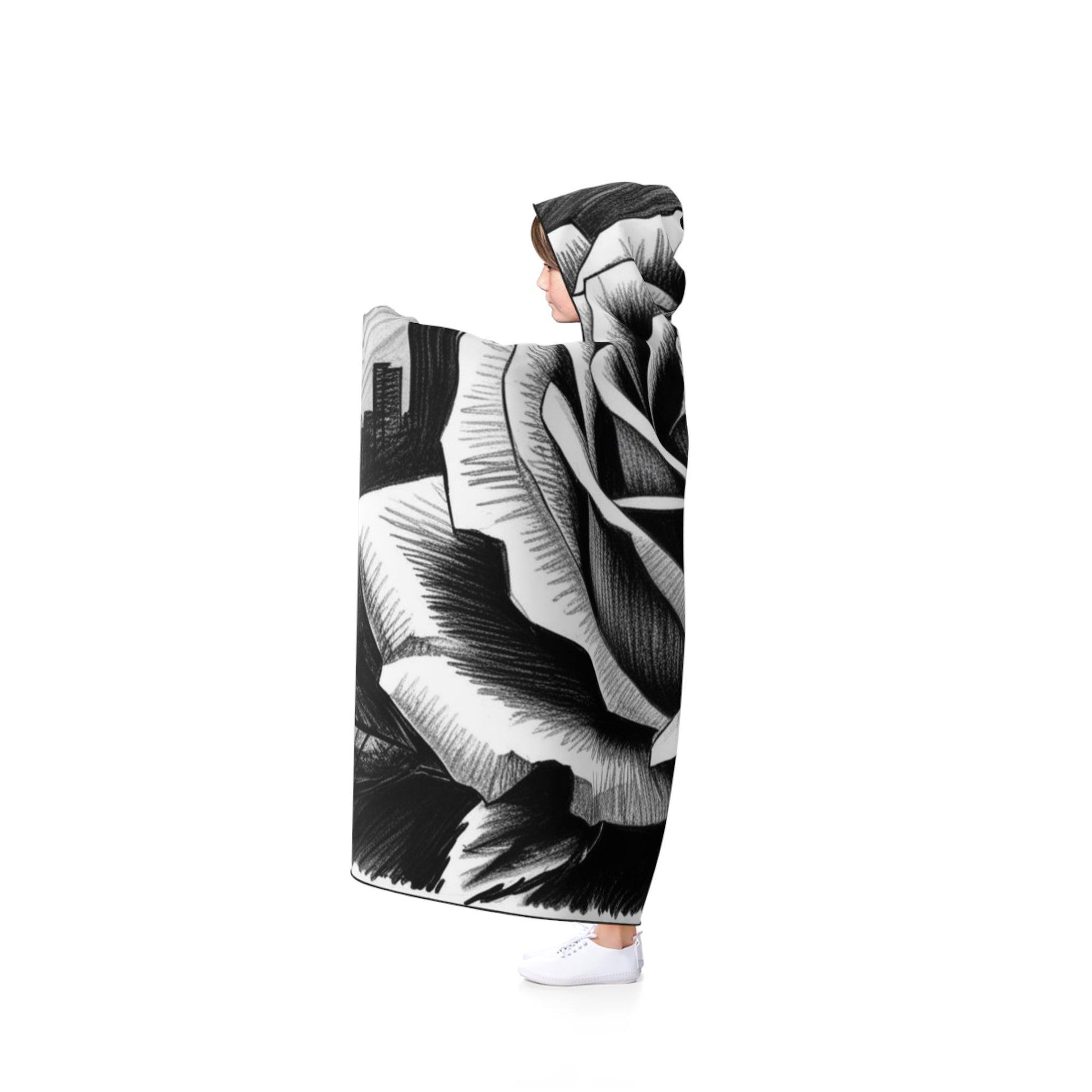 Rose Hooded Blanke 95EAST Design - 95EAST YORKxJERSEY