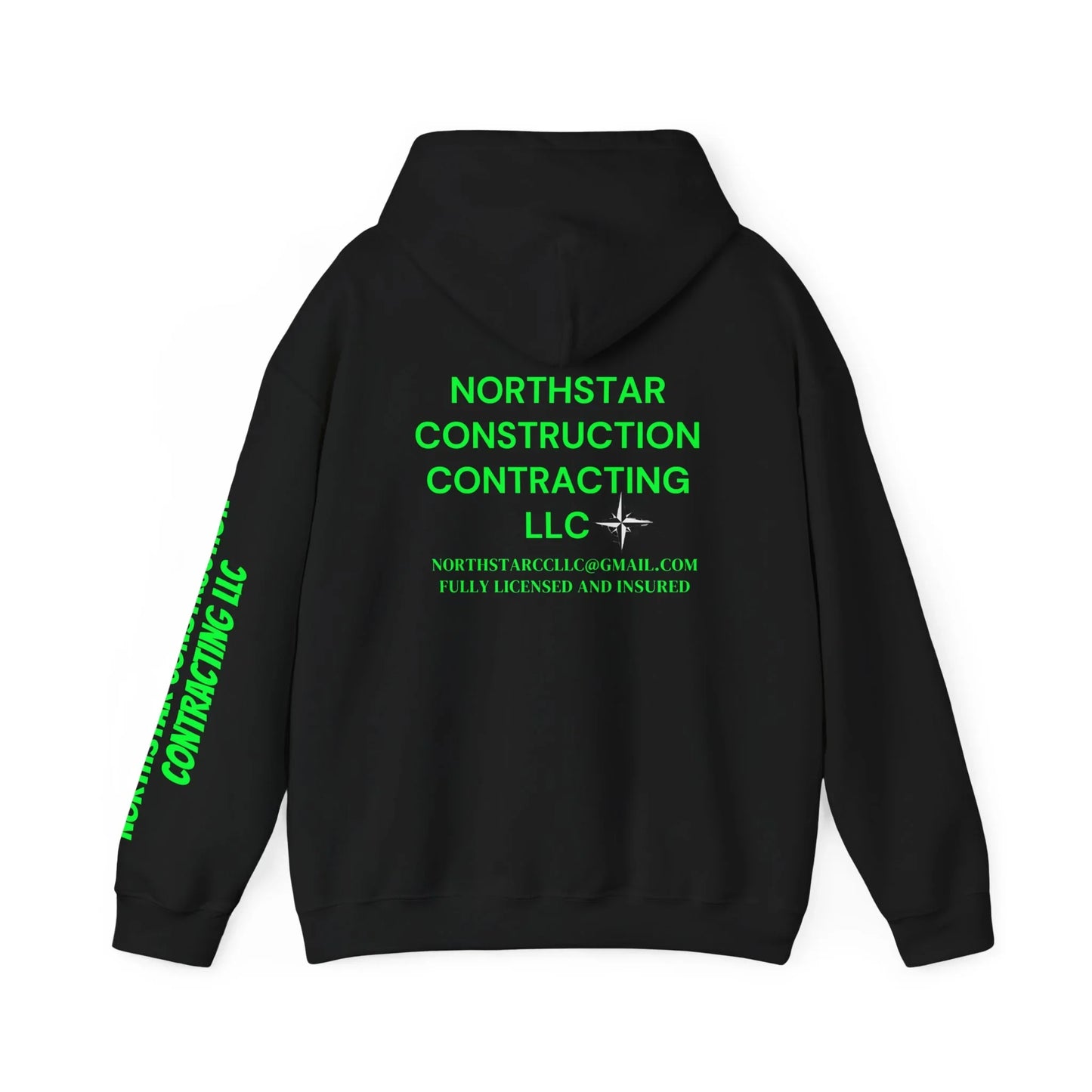 95EAST YORKxJERSEY x NorthStar Construction Contracting LLC collab hoodie