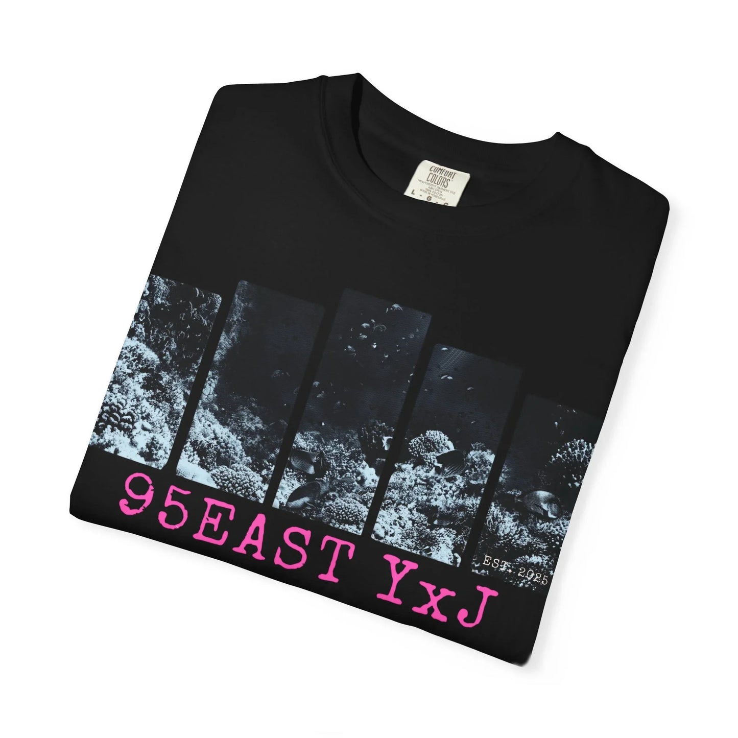 95EAST YxJ Black T-shirt - 95EAST YORKxJERSEY