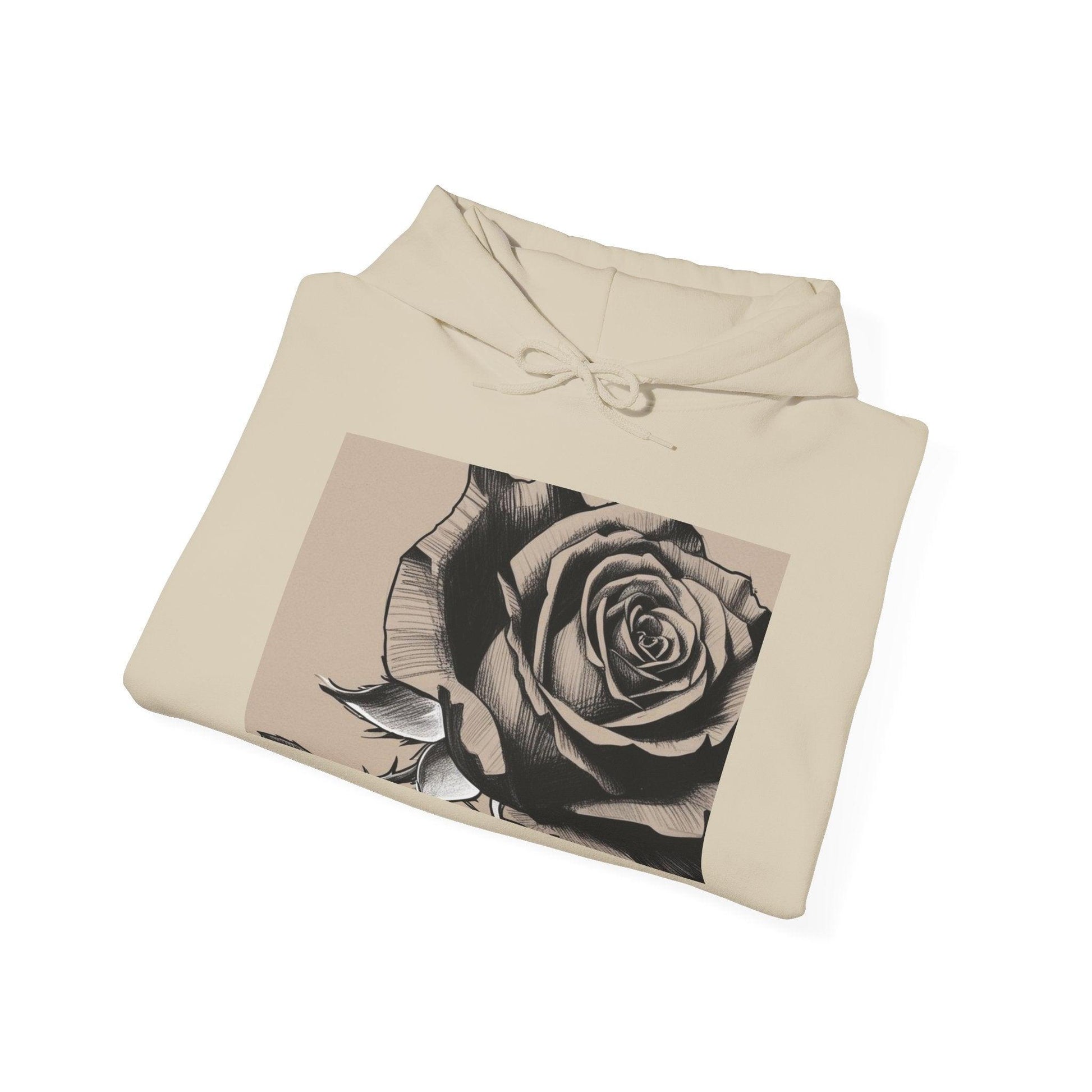 Rose 95EAST YORKxJERSEY Hooded Sweatshirt - 95EAST YORKxJERSEY