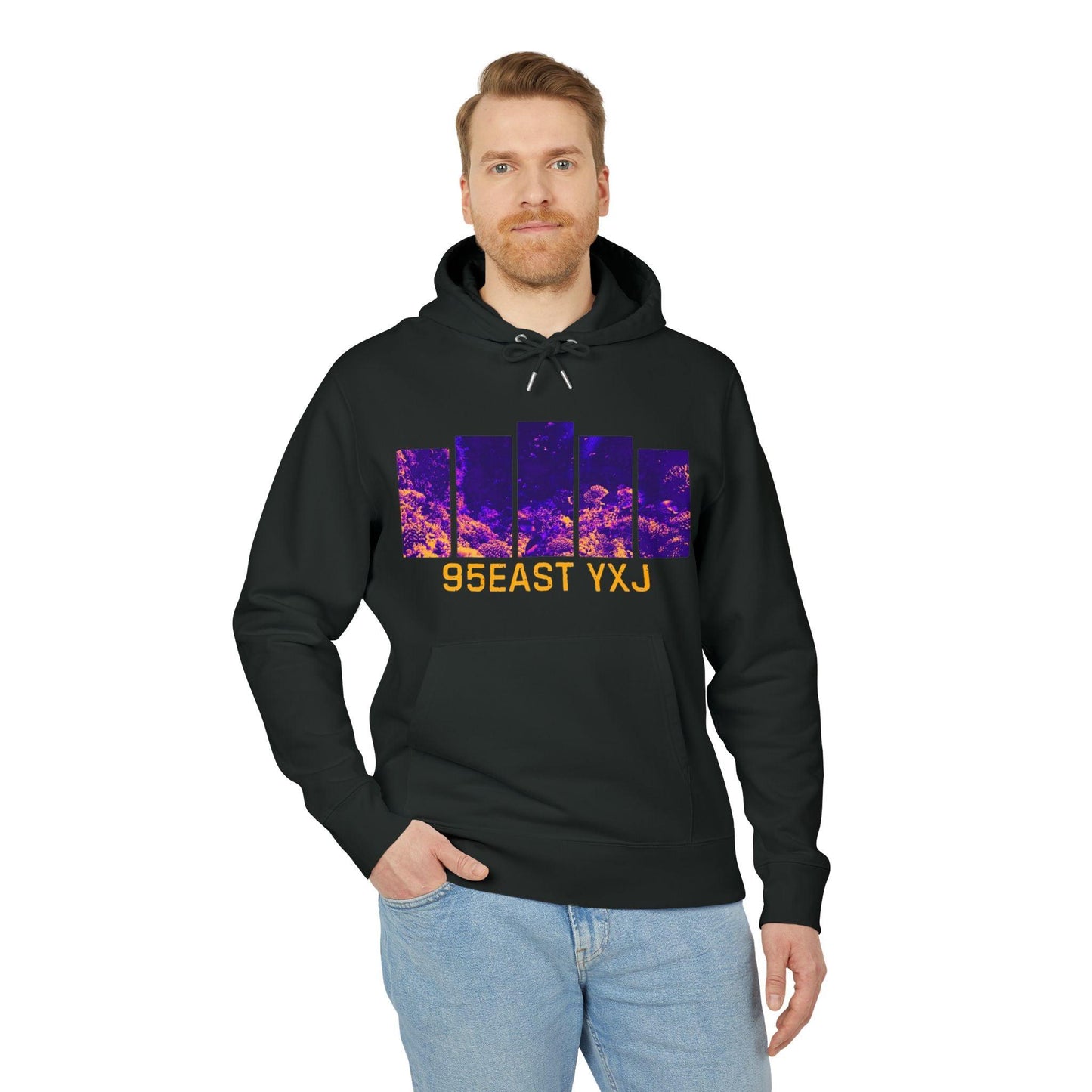 Logo Hoodie Sweatshirt 95EAST Unisex Cruiser 2 0 Limited Edition - 95EAST YORKxJERSEY