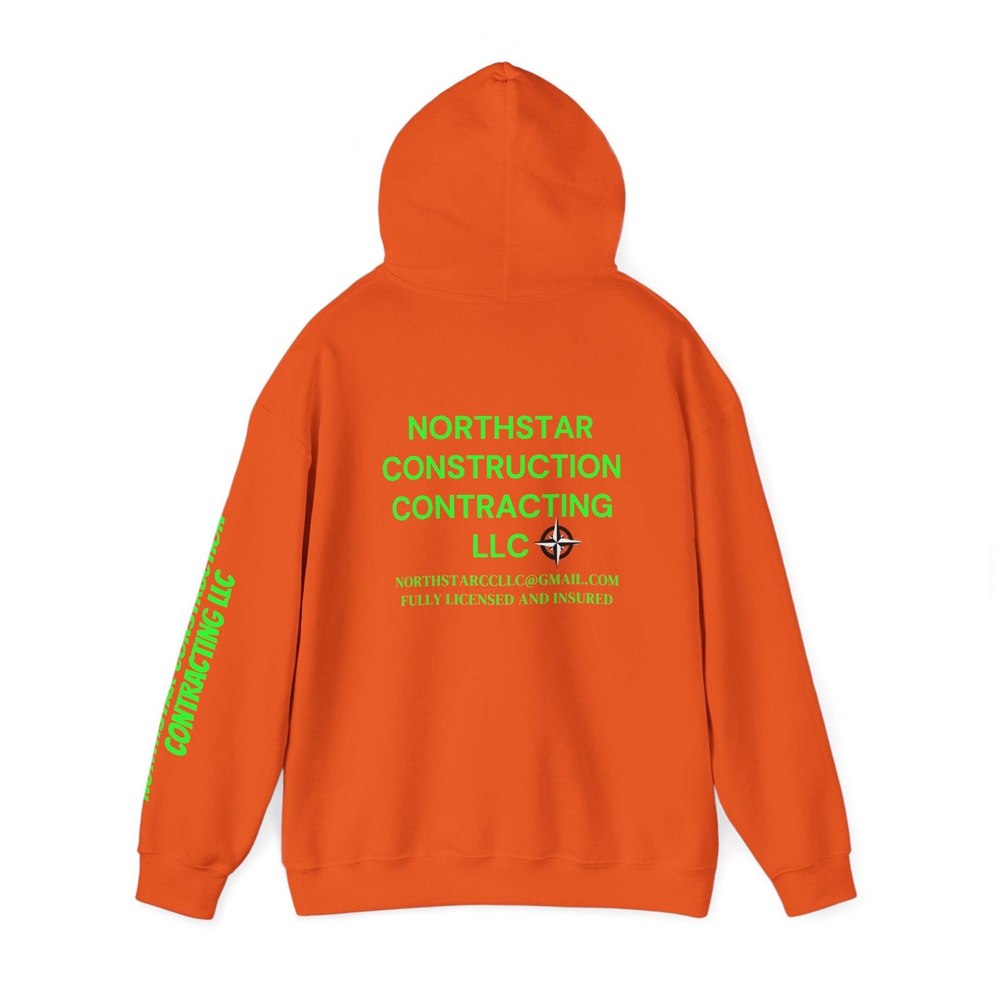 95EAST YORKxJERSEY x NorthStar Construction Contracting LLC collab hoodie - 95EAST YORKxJERSEY