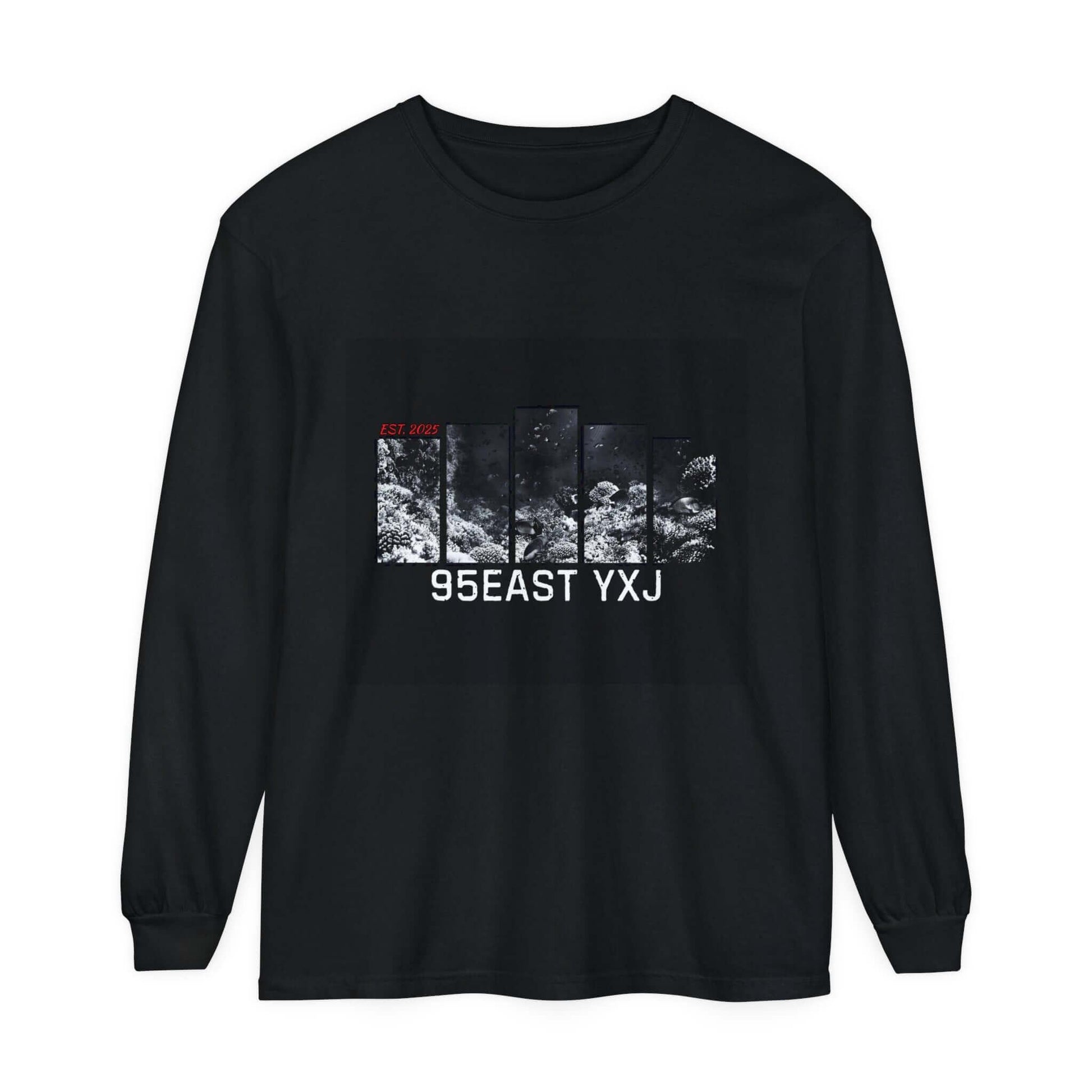 Long Sleeve T-Shirt 95EAST YXJ UNDER THE SEA Design - 95EAST YORKxJERSEY