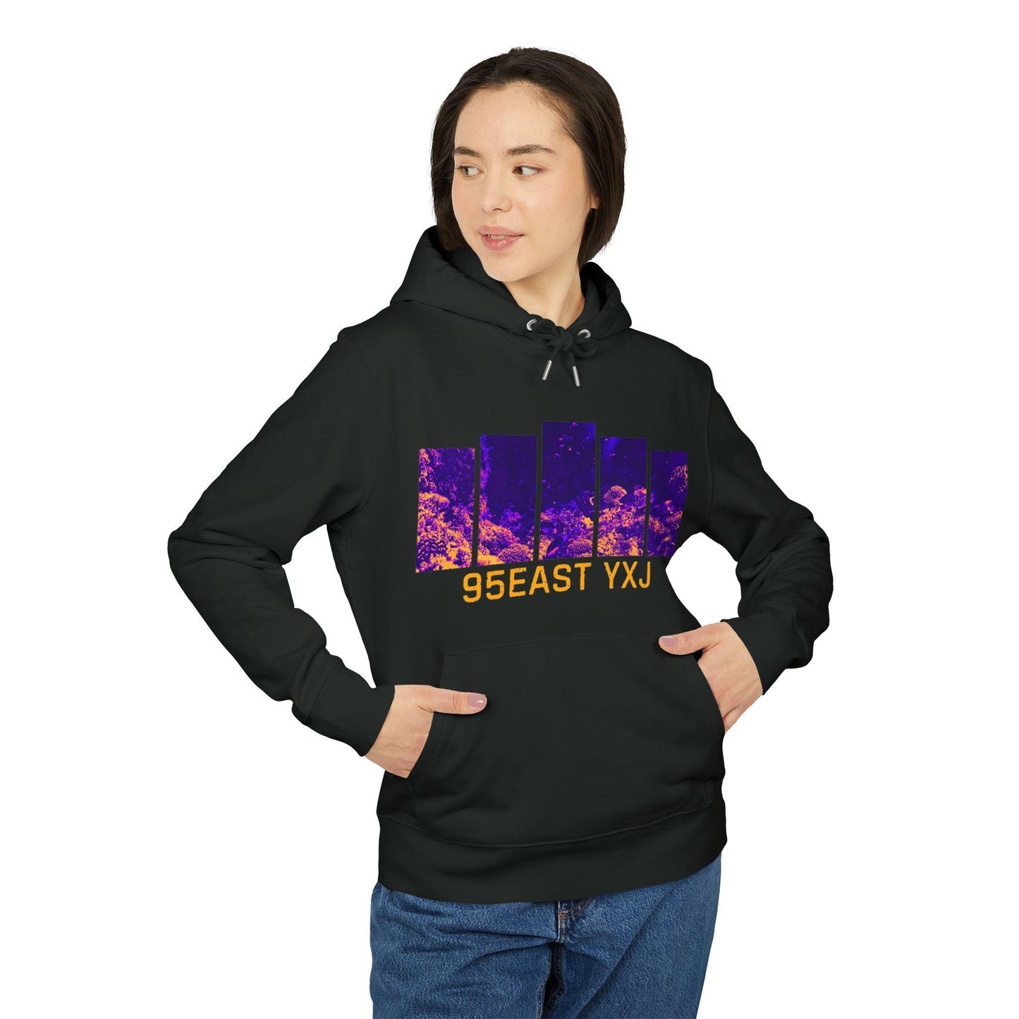 Logo Hoodie Sweatshirt 95EAST Unisex Cruiser 2 0 Limited Edition - 95EAST YORKxJERSEY