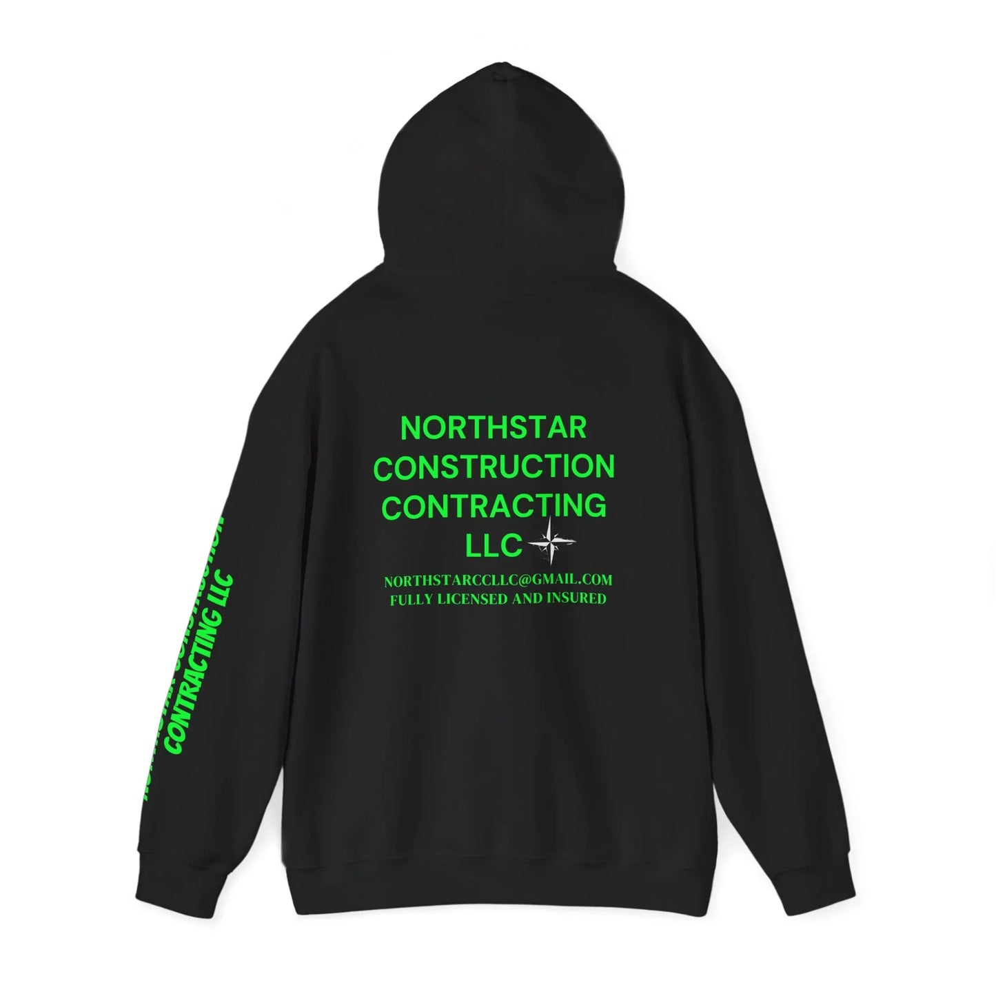 95EAST YORKxJERSEY x NorthStar Construction Contracting LLC collab hoodie