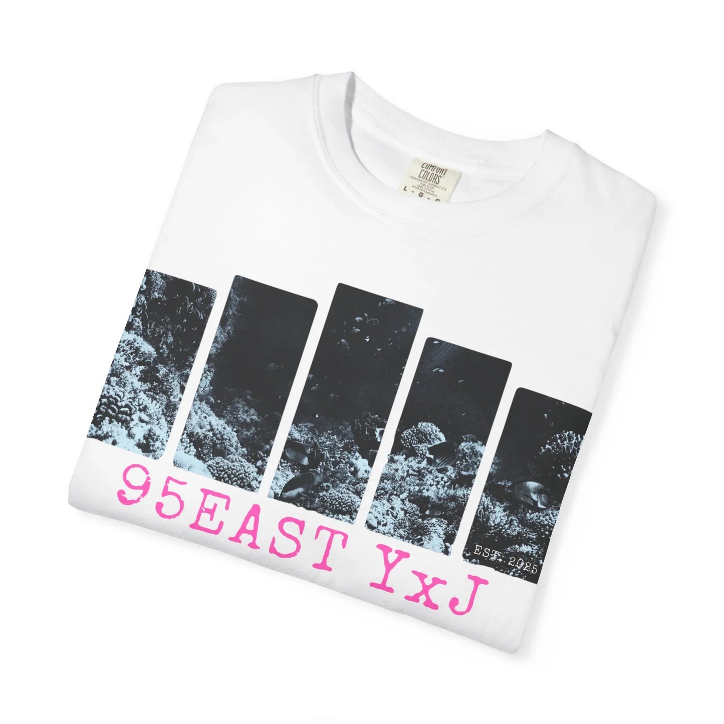 95EAST YxJ Black T-shirt - 95EAST YORKxJERSEY