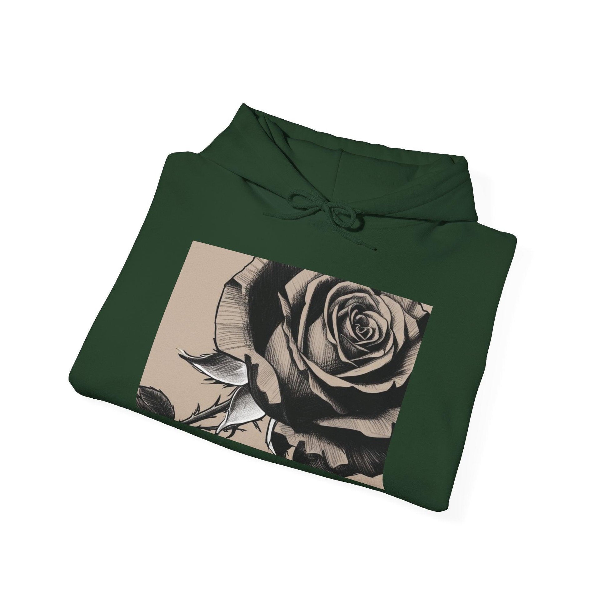 Rose 95EAST YORKxJERSEY Hooded Sweatshirt - 95EAST YORKxJERSEY