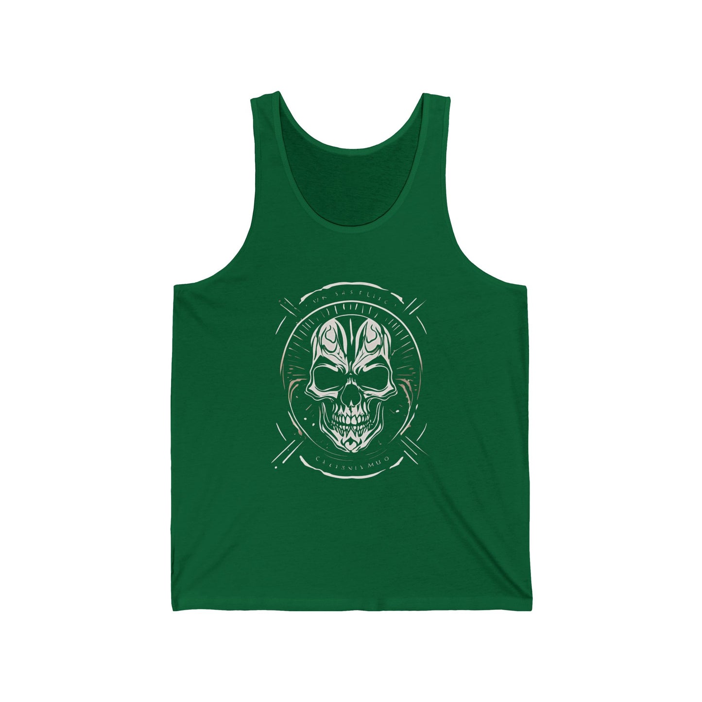"Reaper's Mark" Skull Graphic Tank Top - 95EAST YORKxJERSEY