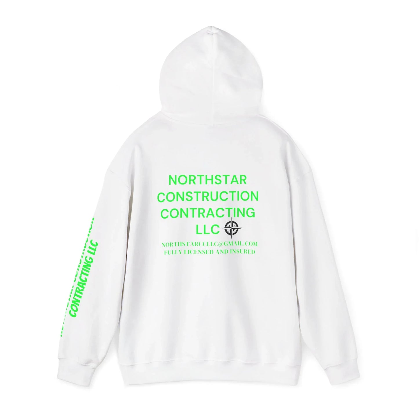 95EAST YORKxJERSEY x NorthStar Construction Contracting LLC collab hoodie