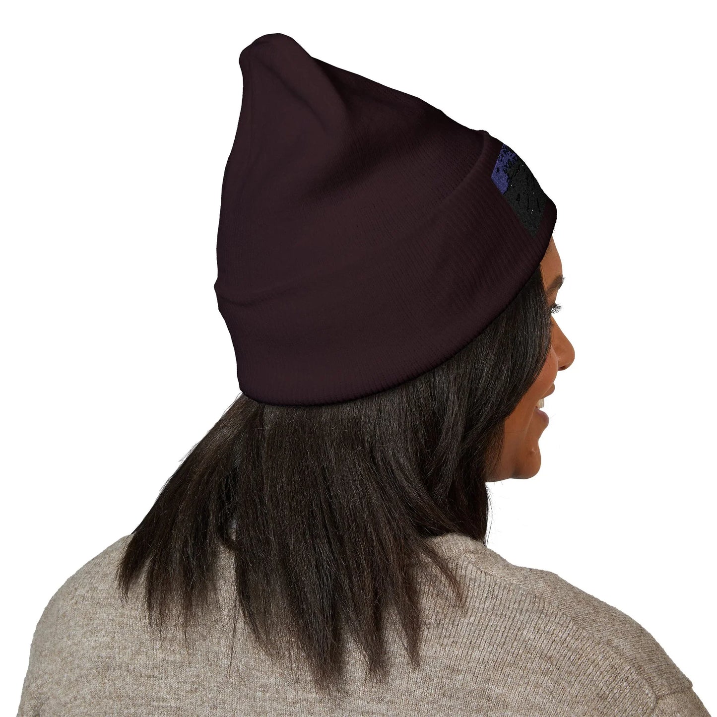 SPLAATT Embroidered Beanie — Classic Cuffed Knit Hat