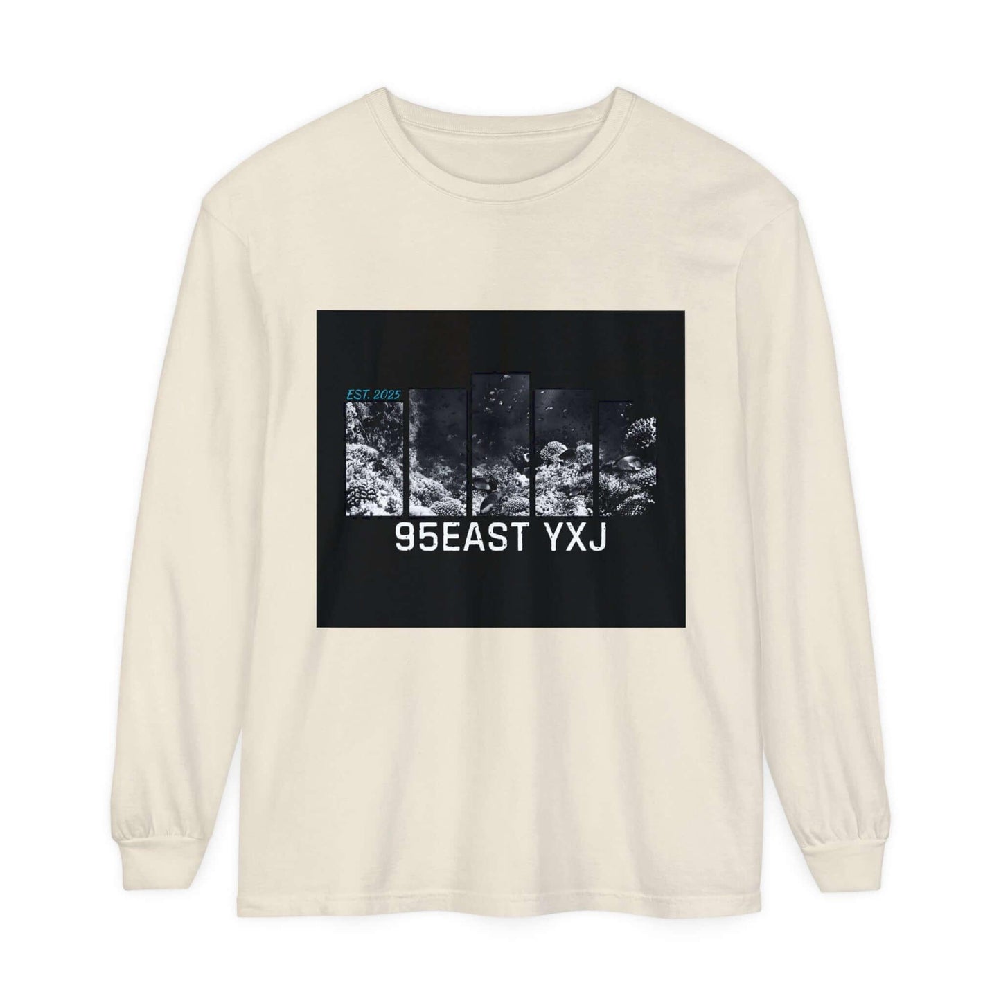 Long Sleeve T-Shirt 95EAST YXJ UNDER THE SEA Design - 95EAST YORKxJERSEY
