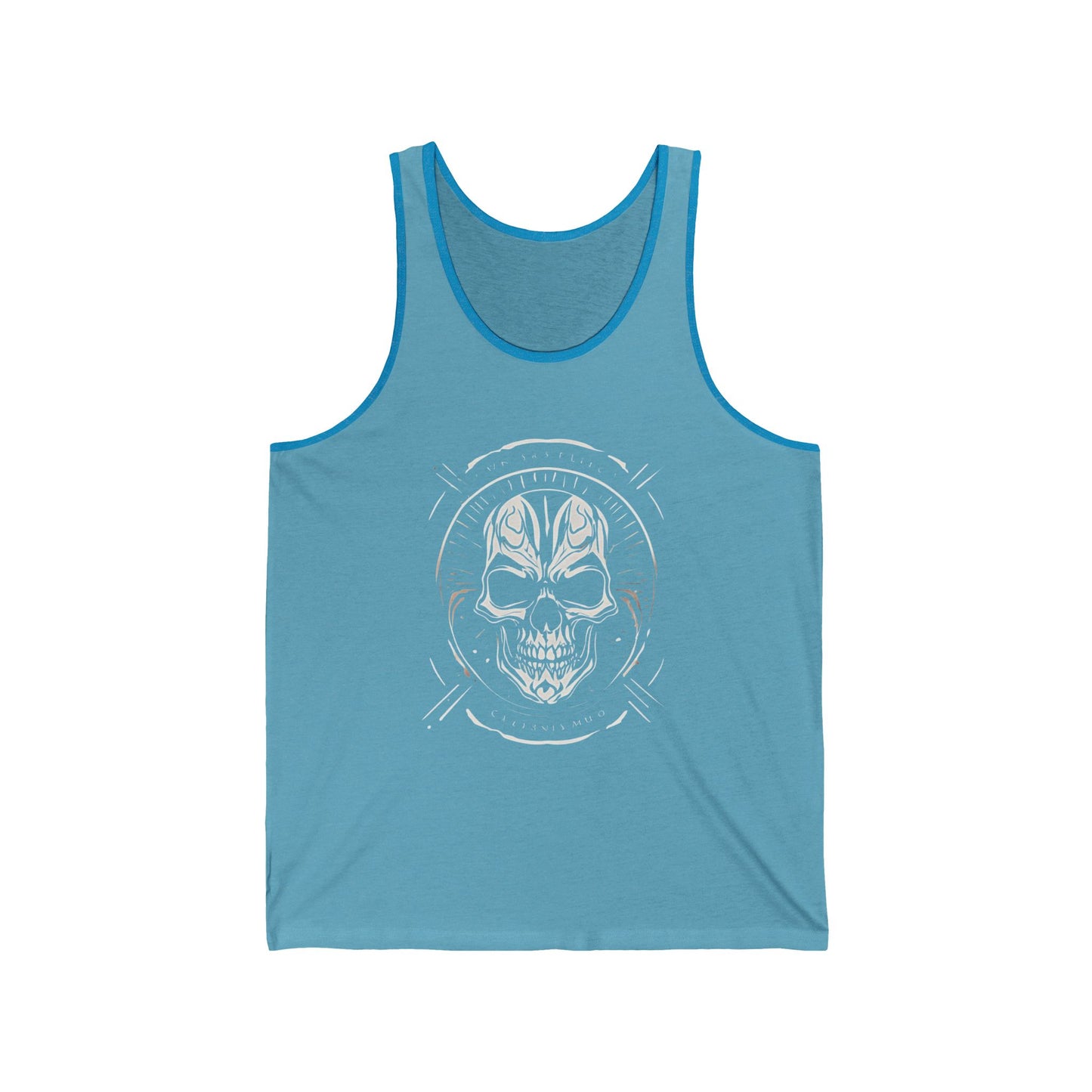 "Reaper's Mark" Skull Graphic Tank Top - 95EAST YORKxJERSEY