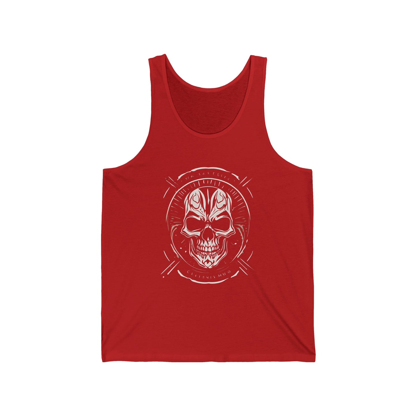 "Reaper's Mark" Skull Graphic Tank Top - 95EAST YORKxJERSEY