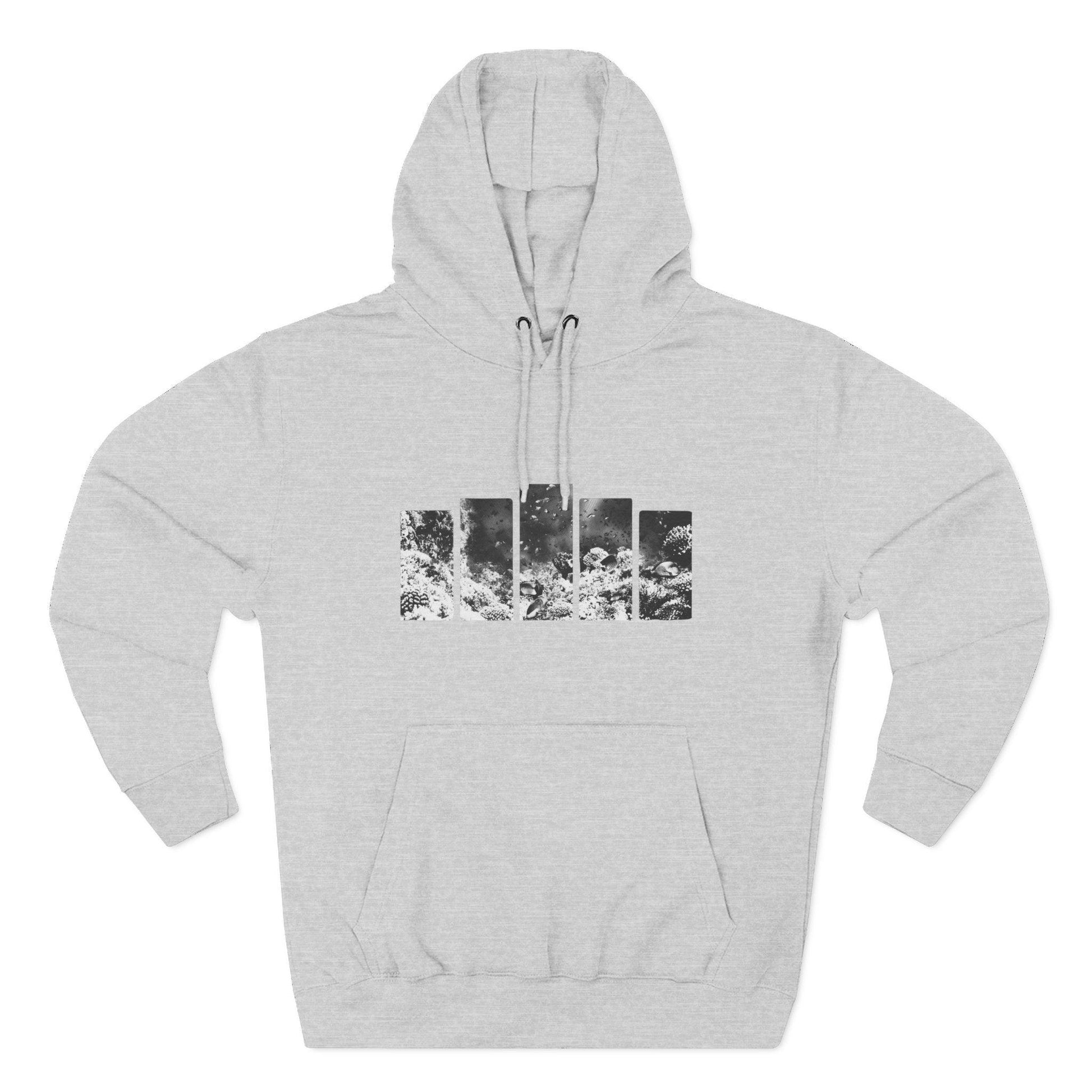 Three-Panel Fleece Hoodie | 95EAST Urban Streetwear - 95EAST YORKxJERSEY
