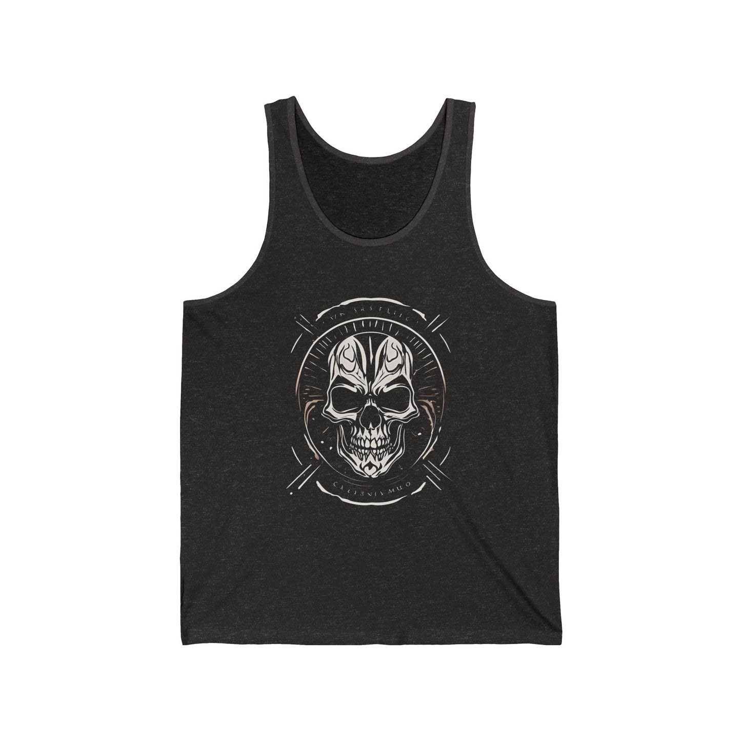 "Reaper's Mark" Skull Graphic Tank Top - 95EAST YORKxJERSEY