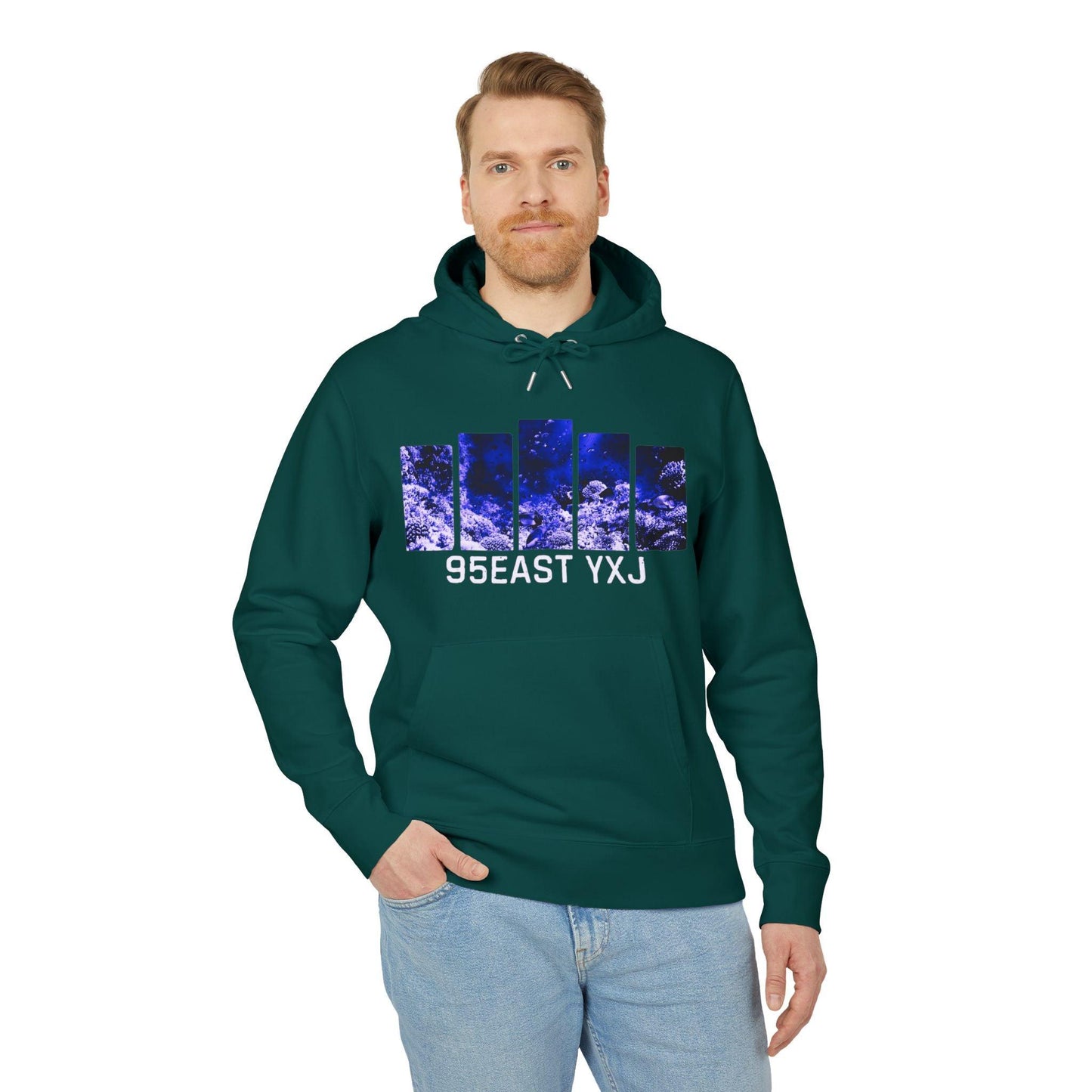 Logo Hoodie Sweatshirt 95EAST Unisex Cruiser 2 0 Limited Edition - 95EAST YORKxJERSEY