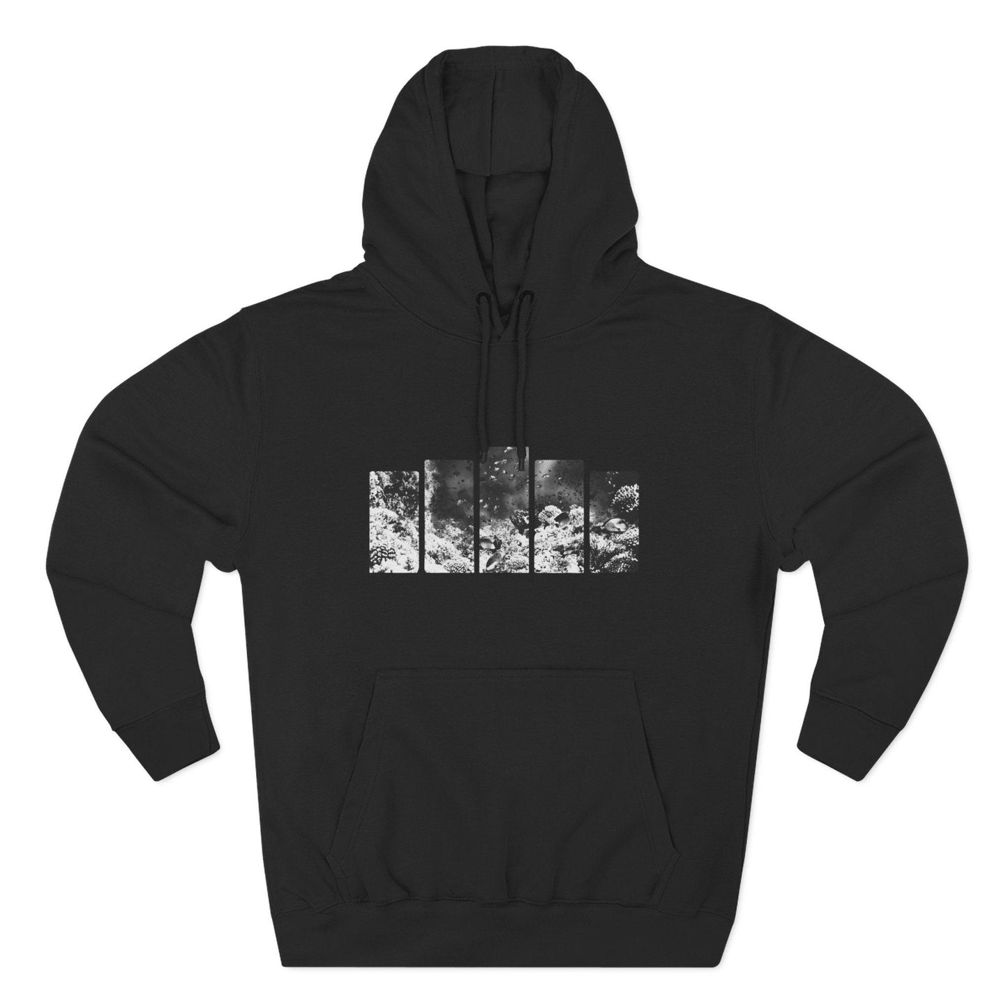 Three-Panel Fleece Hoodie | 95EAST Urban Streetwear - 95EAST YORKxJERSEY