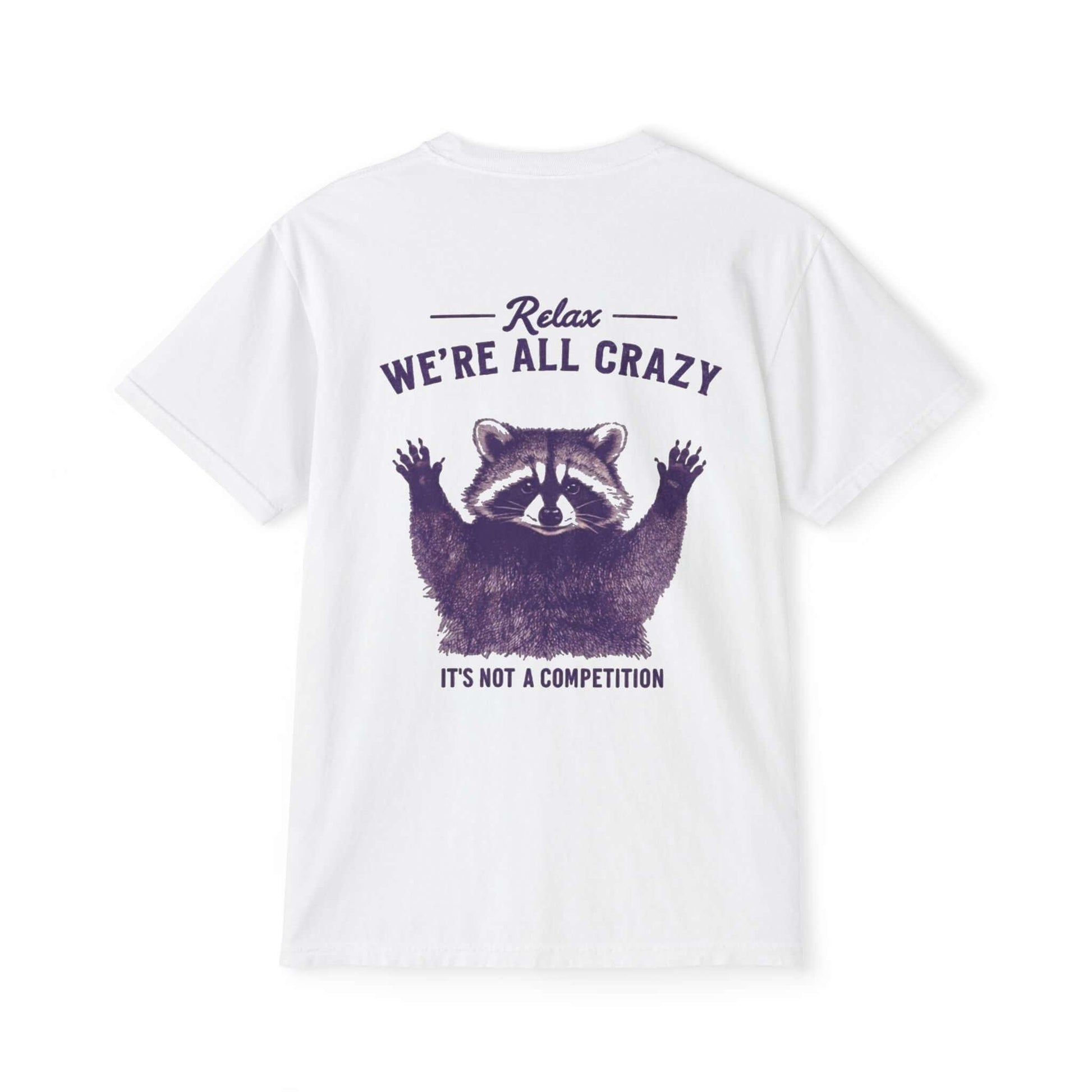 Pocket T-Shirt with 95EAST Racoon Design - 95EAST YORKxJERSEY