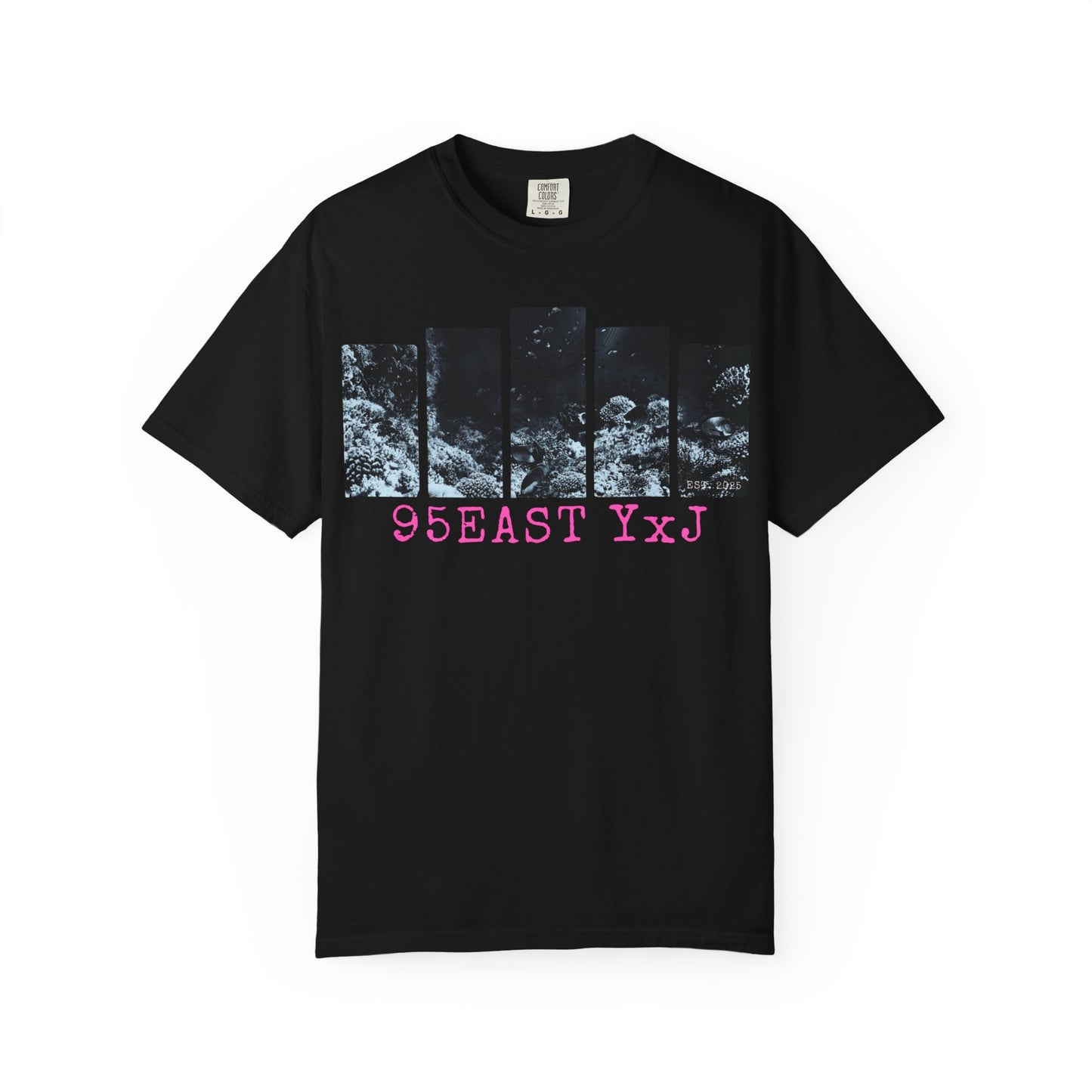 95EAST YxJ Black T-shirt - 95EAST YORKxJERSEY
