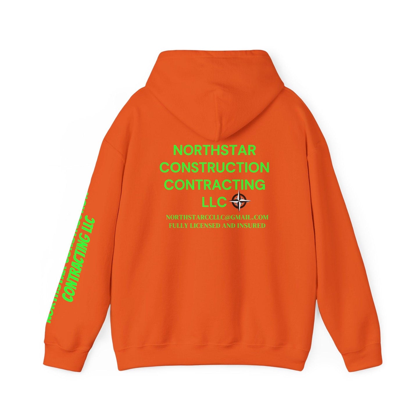 95EAST YORKxJERSEY x NorthStar Construction Contracting LLC collab hoodie - 95EAST YORKxJERSEY