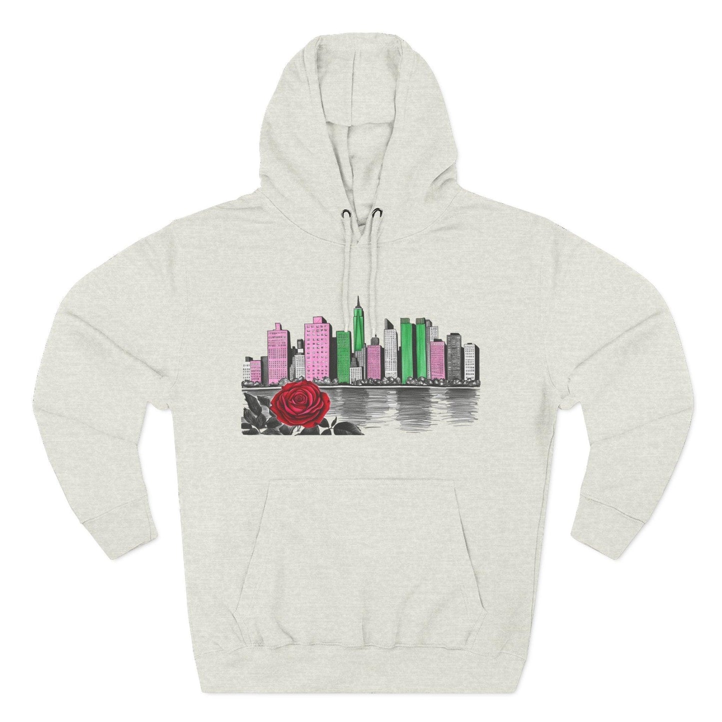 Hoodie City Skyline Urban Streetwear - 95EAST YORKxJERSEY