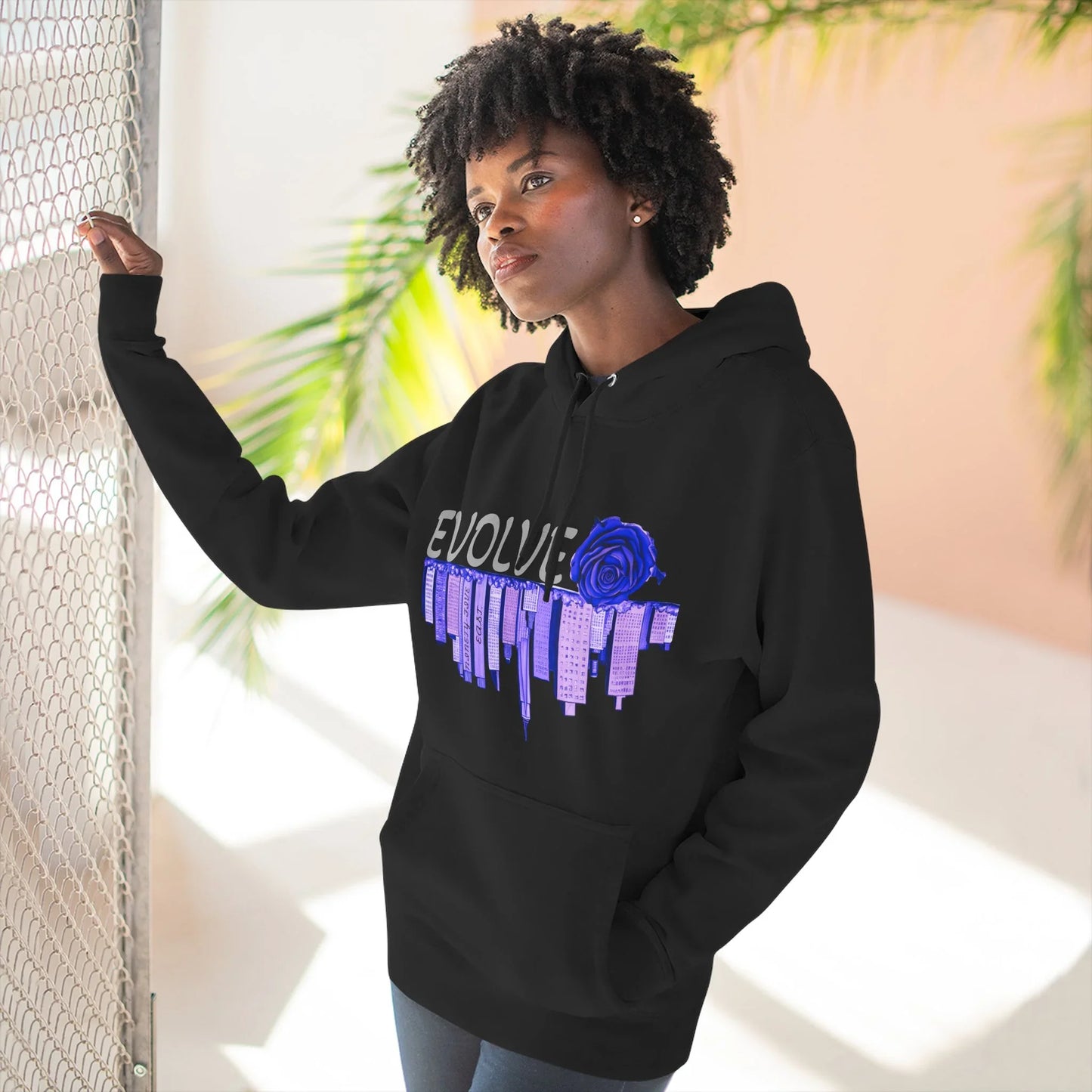 Evolve City Skyline Hoodie- 95EAST LIMITED EDITION