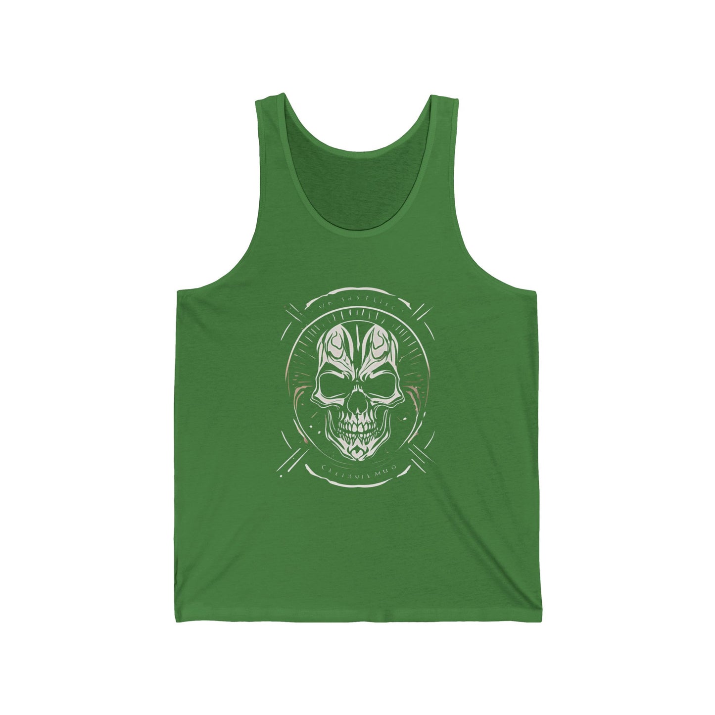 "Reaper's Mark" Skull Graphic Tank Top - 95EAST YORKxJERSEY