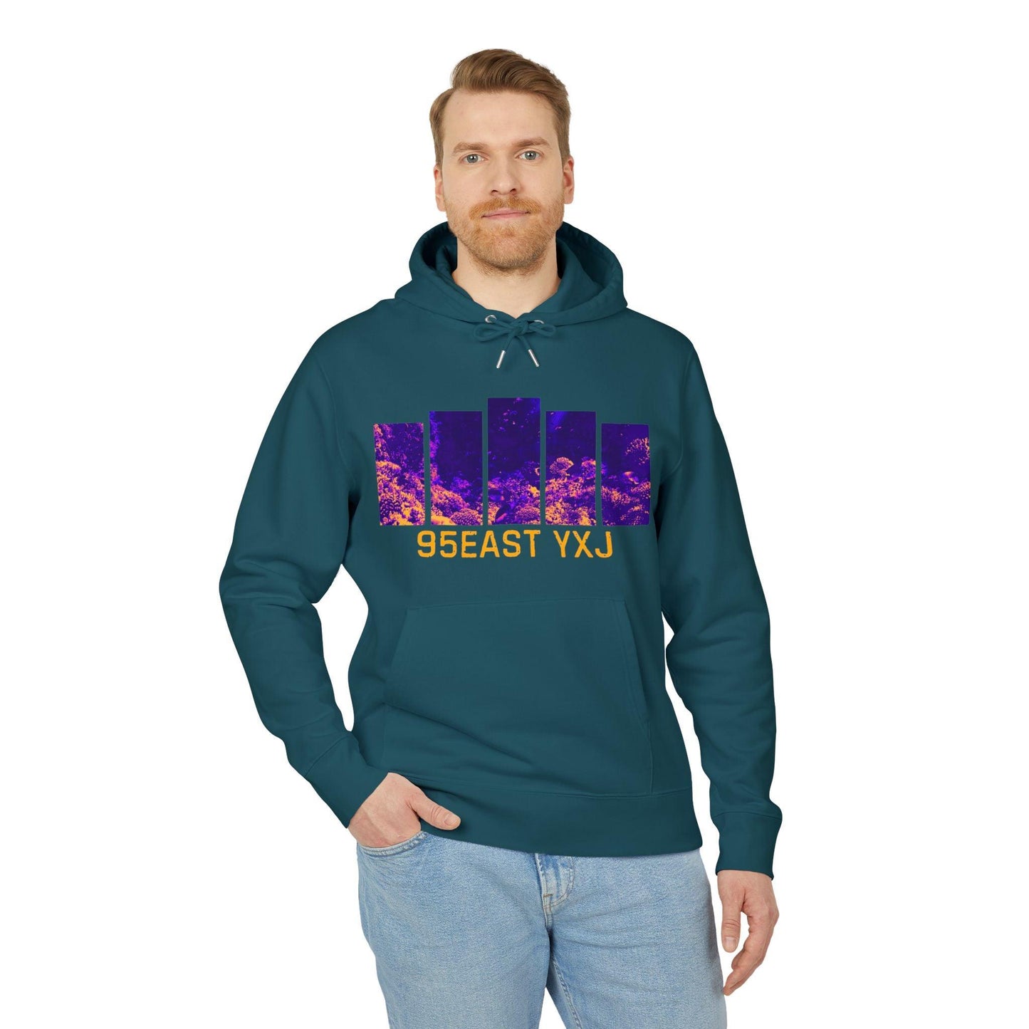 Logo Hoodie Sweatshirt 95EAST Unisex Cruiser 2 0 Limited Edition - 95EAST YORKxJERSEY