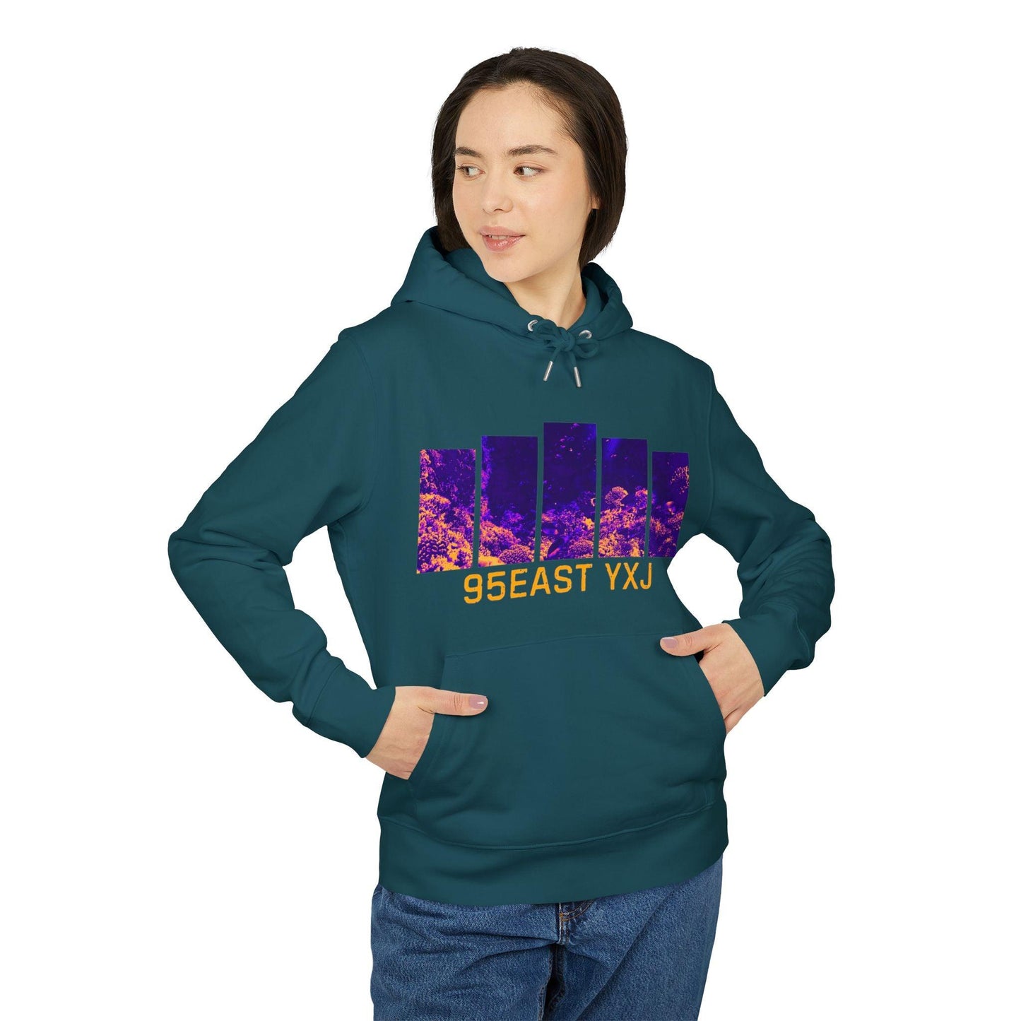 Logo Hoodie Sweatshirt 95EAST Unisex Cruiser 2 0 Limited Edition - 95EAST YORKxJERSEY
