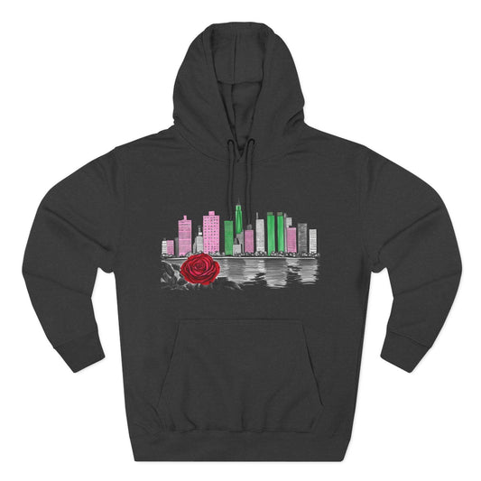 Hoodie City Skyline Urban Streetwear - 95EAST YORKxJERSEY