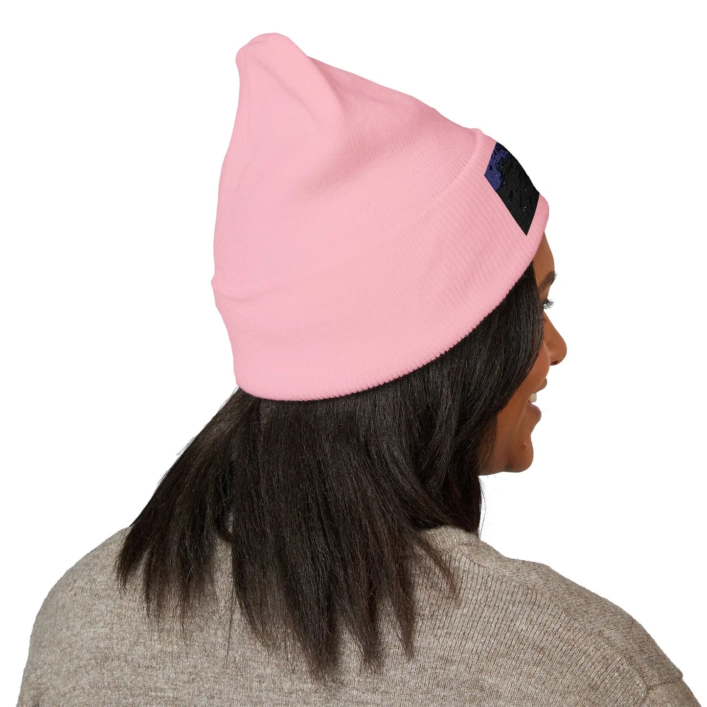 SPLAATT Embroidered Beanie — Classic Cuffed Knit Hat
