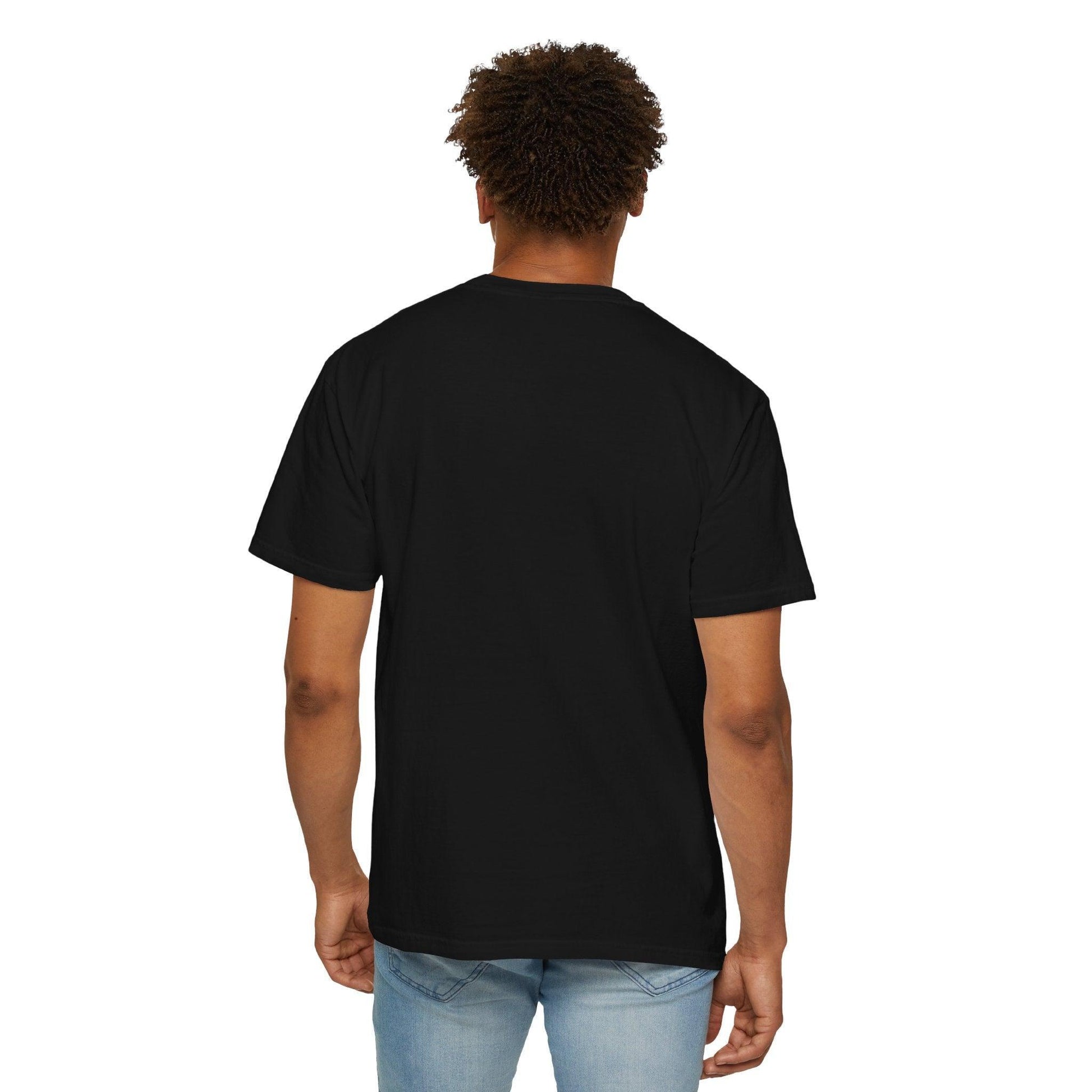 Rose Print T-shirt - 95East Unisex Garment-Dyed Tee - 95EAST YORKxJERSEY