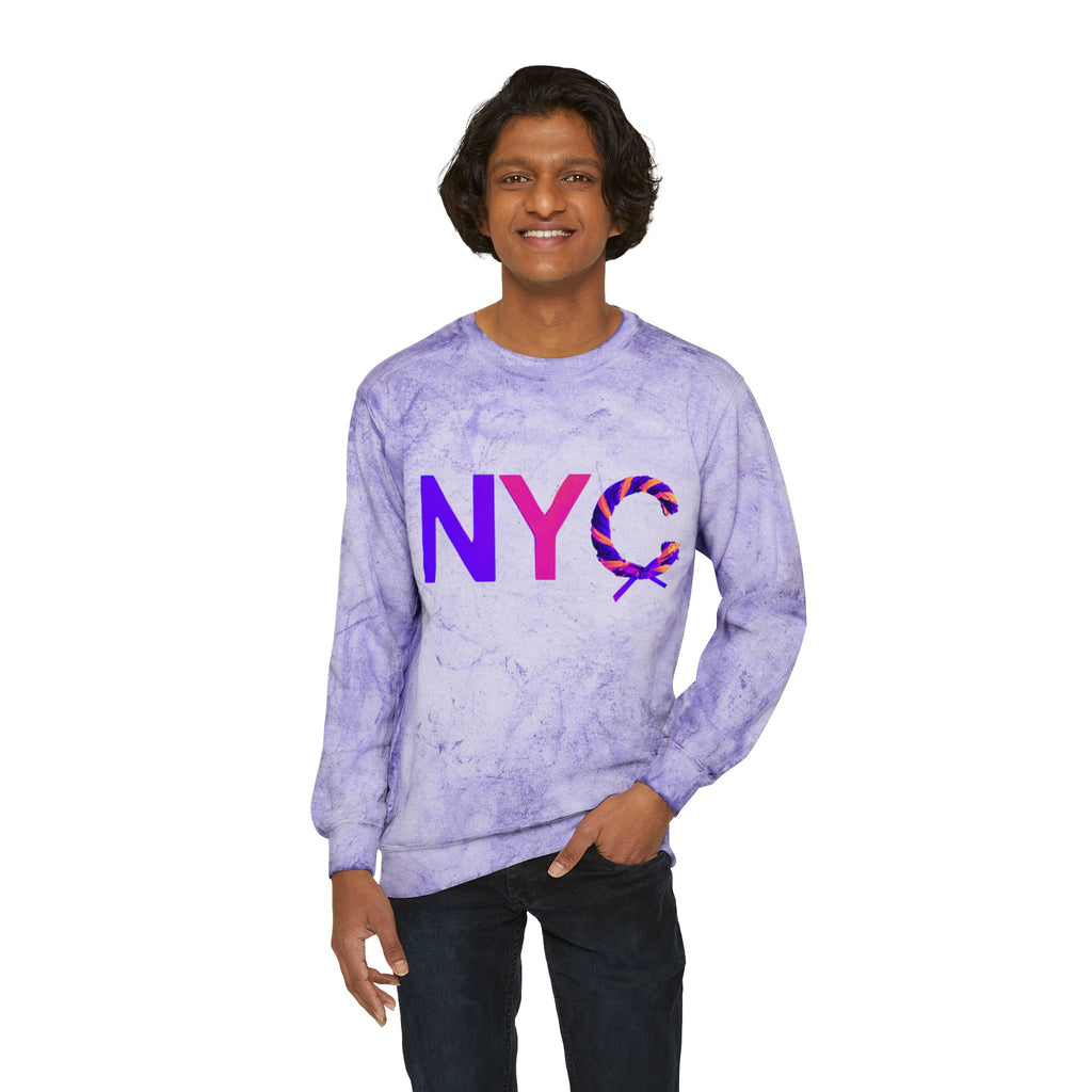 NYC Color Blast Crewneck Sweatshirt