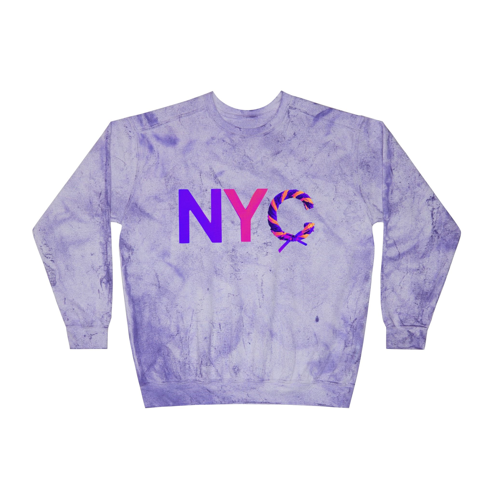 NYC Color Blast Crewneck Sweatshirt