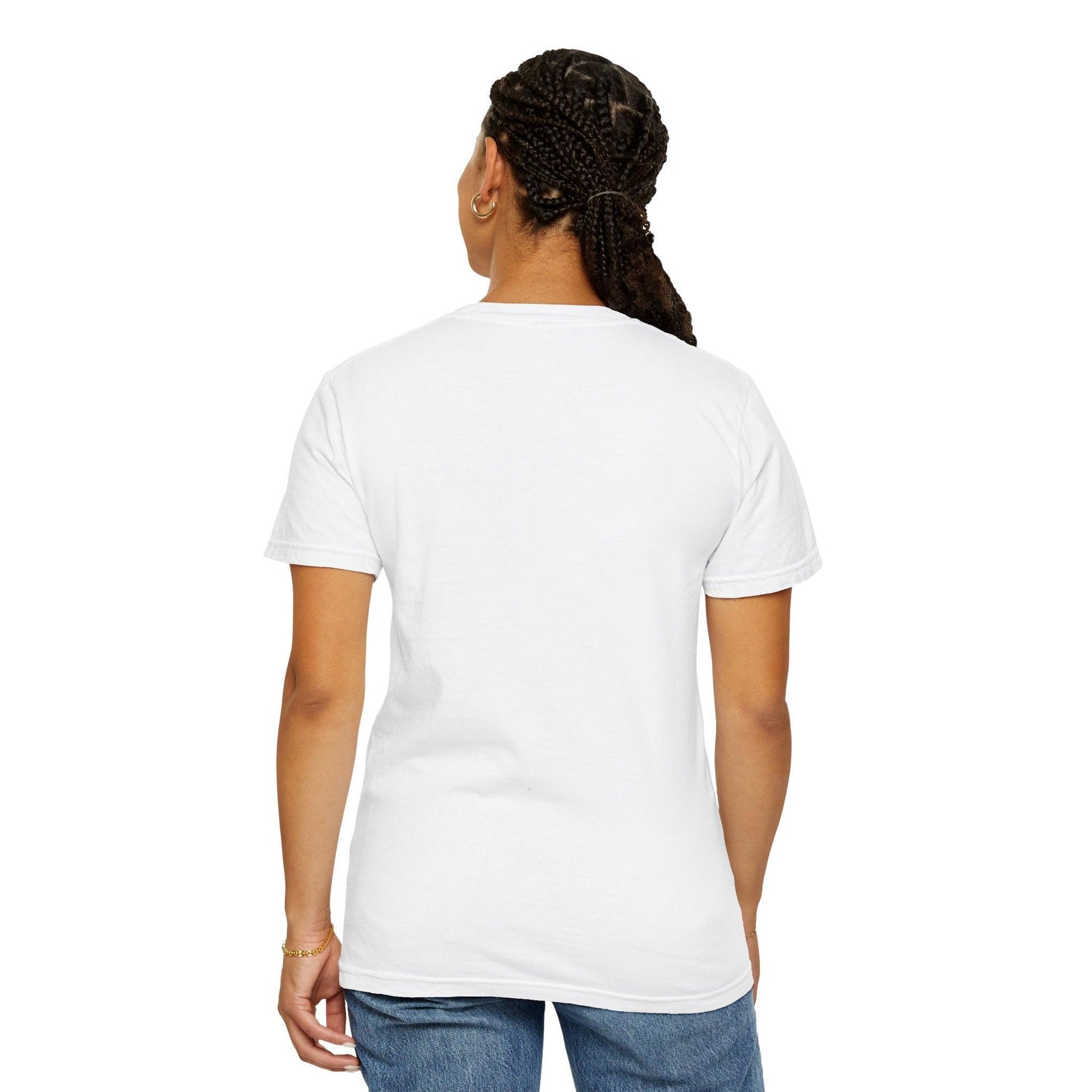 Rose Print T-shirt - 95East Unisex Garment-Dyed Tee - 95EAST YORKxJERSEY