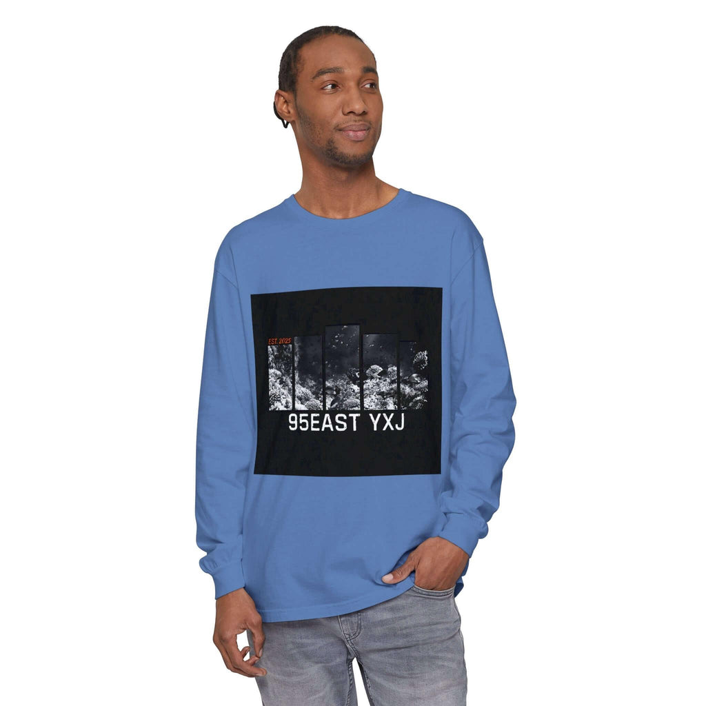 Long Sleeve T-Shirt 95EAST YXJ UNDER THE SEA Design - 95EAST YORKxJERSEY