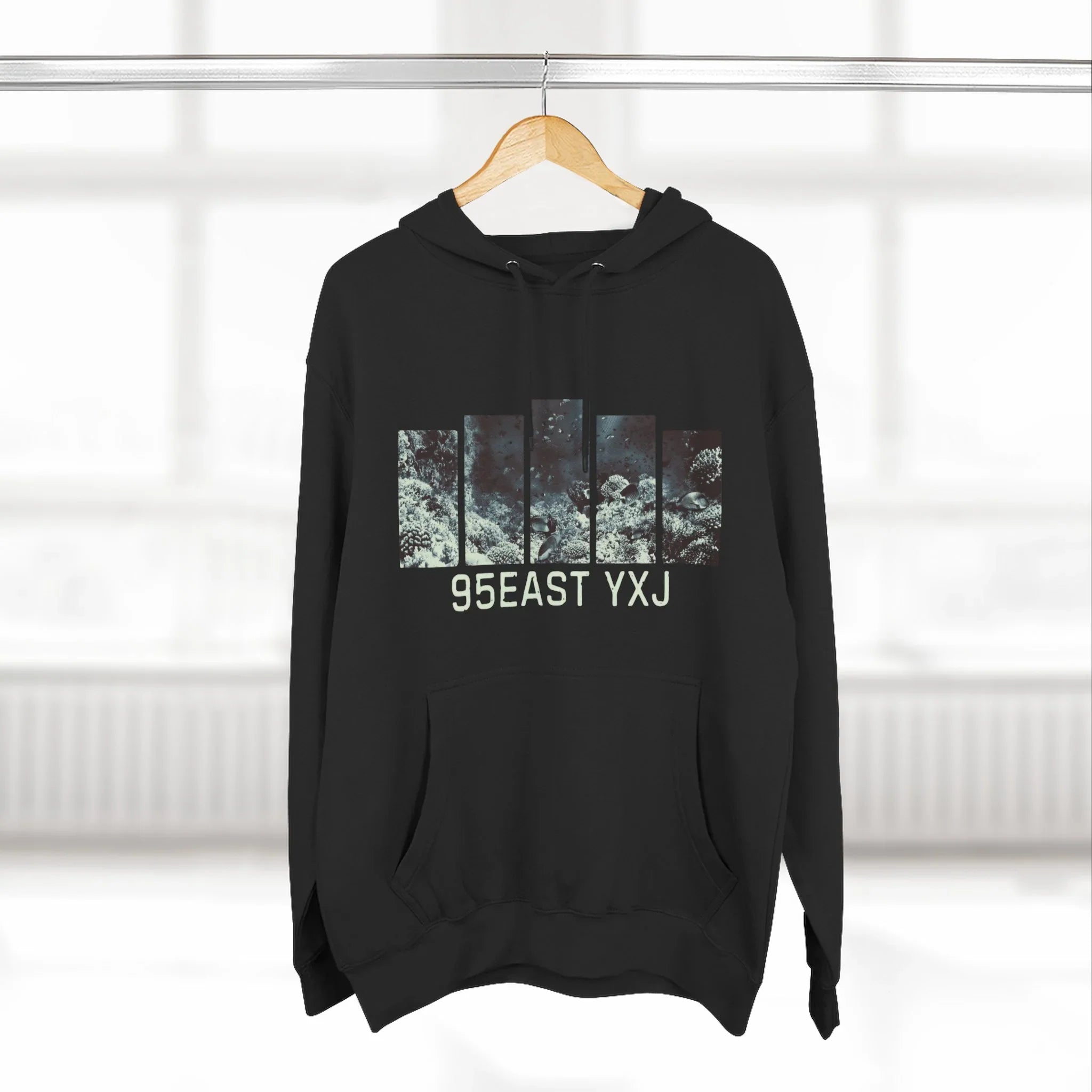 95EAST REEF Three-Panel Fleece Hoodie