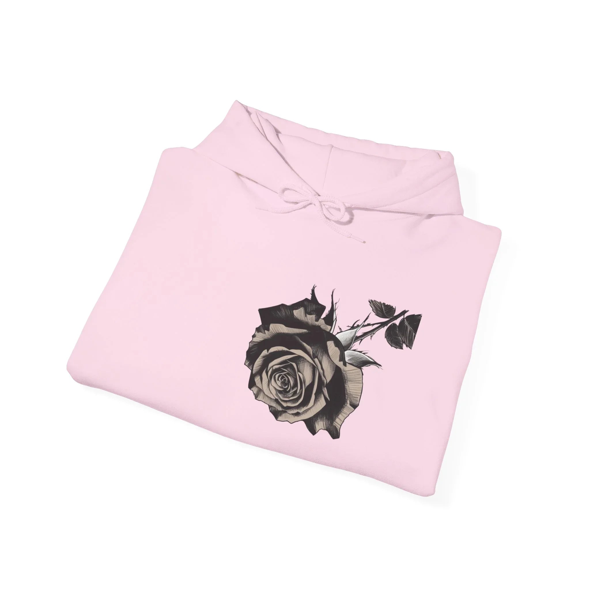 95EAST Rose Hoodie — Floral Graphic Hooded Sweatshirt