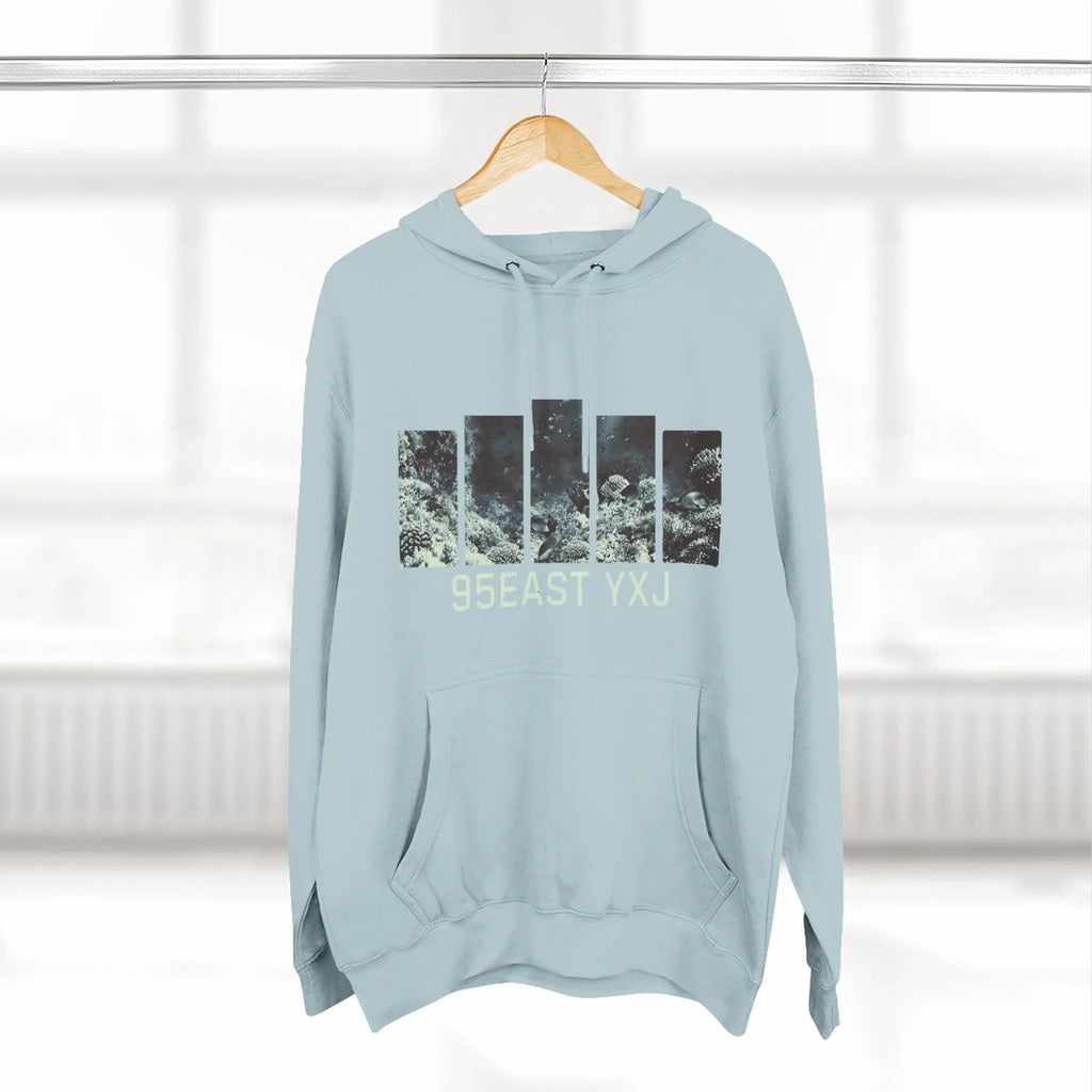 95EAST REEF Three-Panel Fleece Hoodie