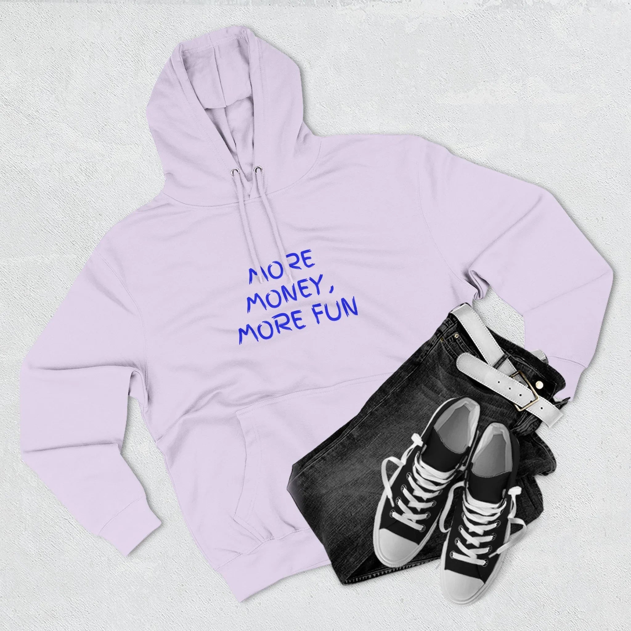 Fleece Hoodie - More Money, More Fun