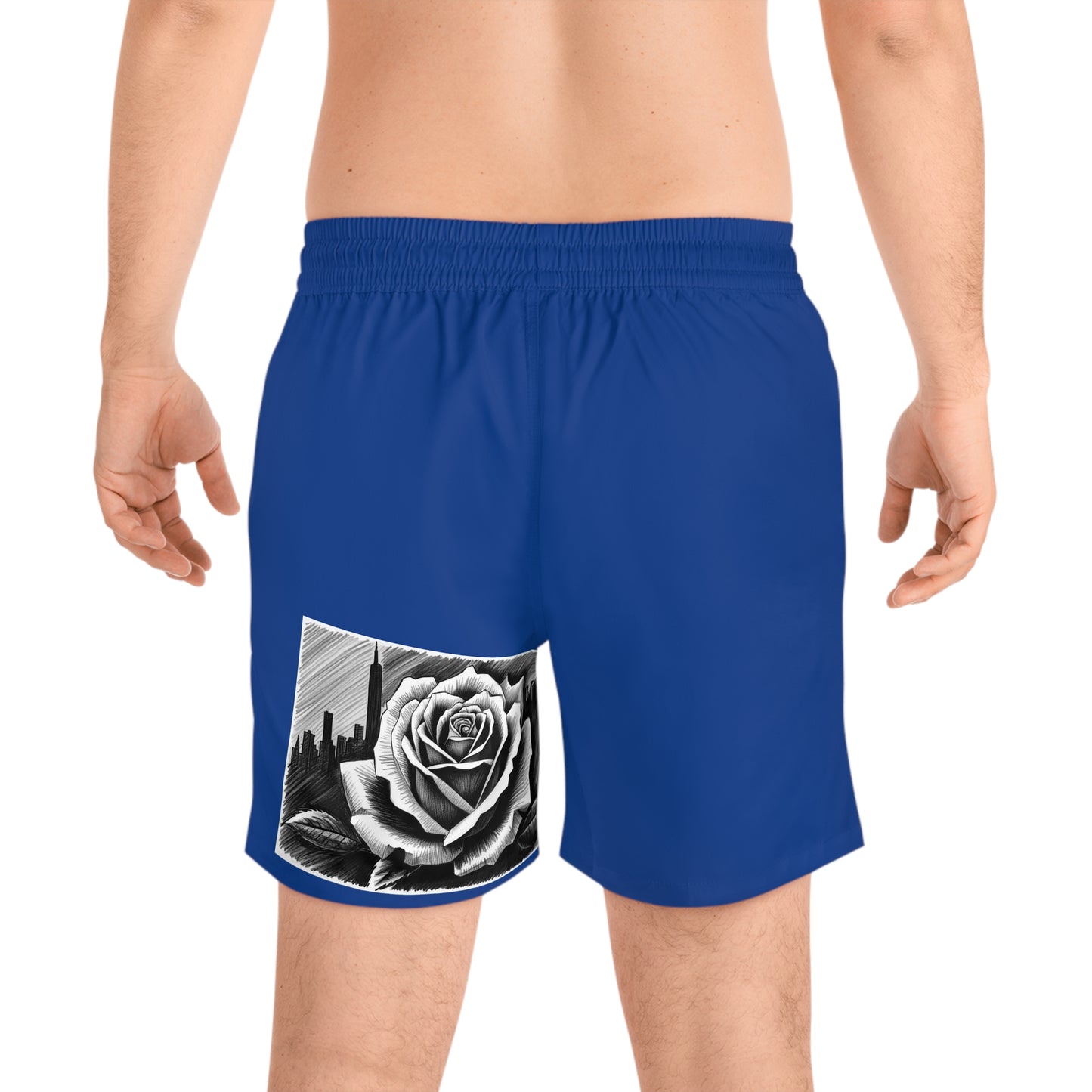 Swim Shorts - East 95 YORKxJERSEY Rose Design