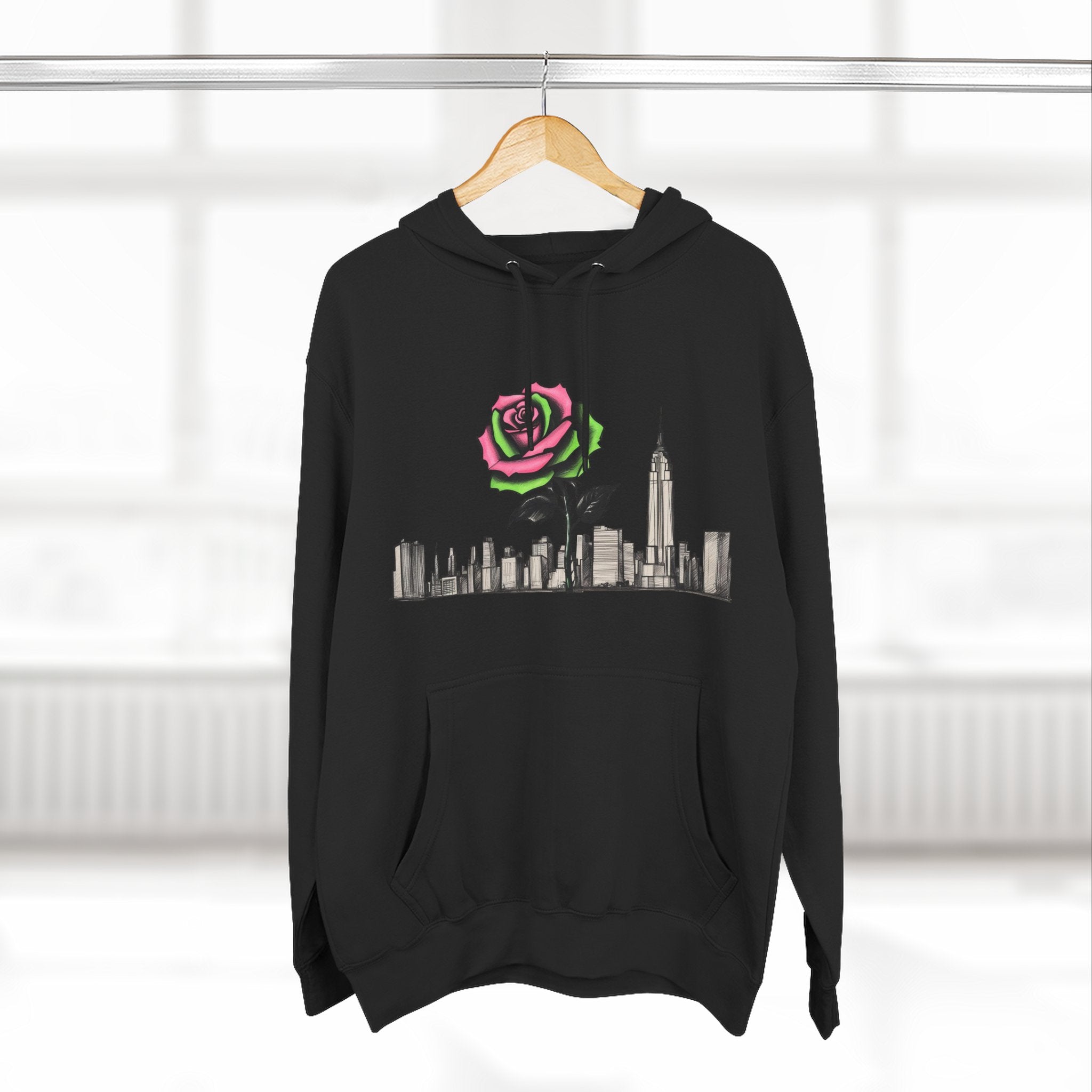 NYC Rose Hoodie – Beauty from Pressure Edition