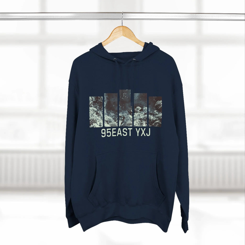 95EAST REEF Three-Panel Fleece Hoodie