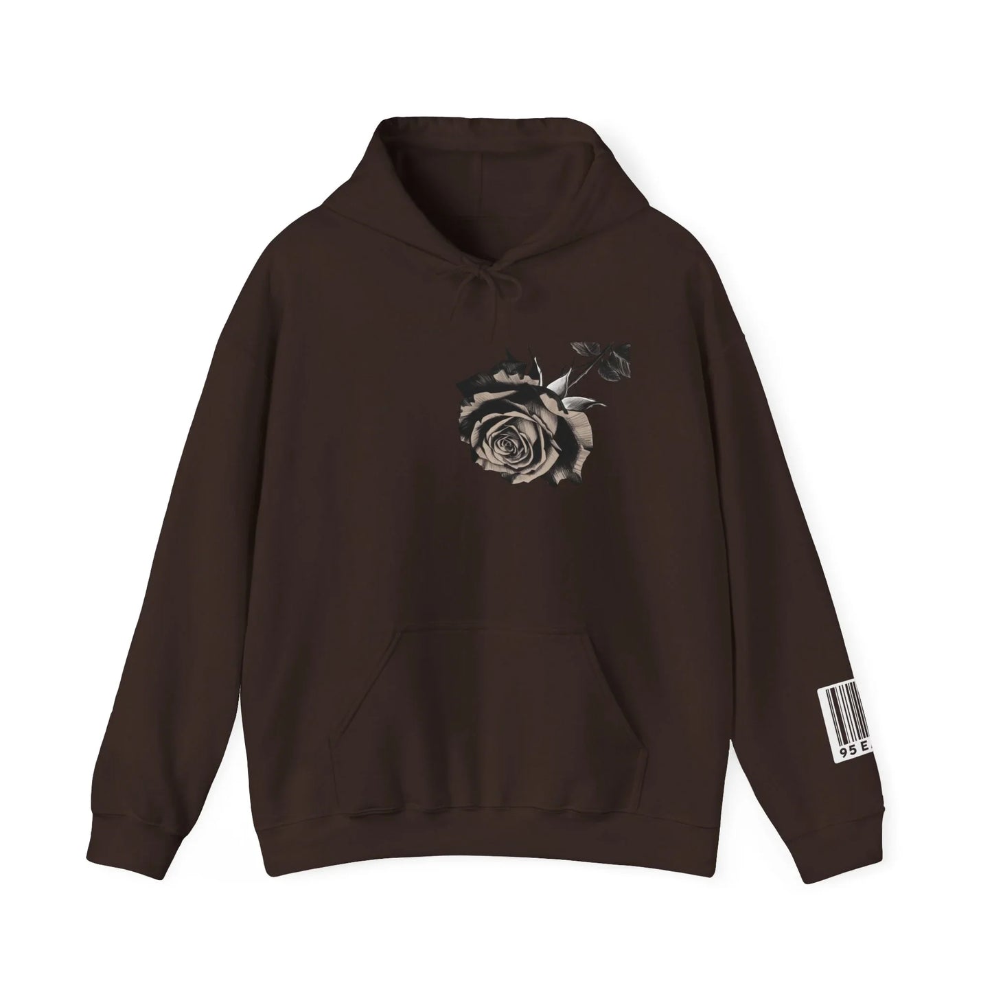 95EAST Rose Hoodie — Floral Graphic Hooded Sweatshirt