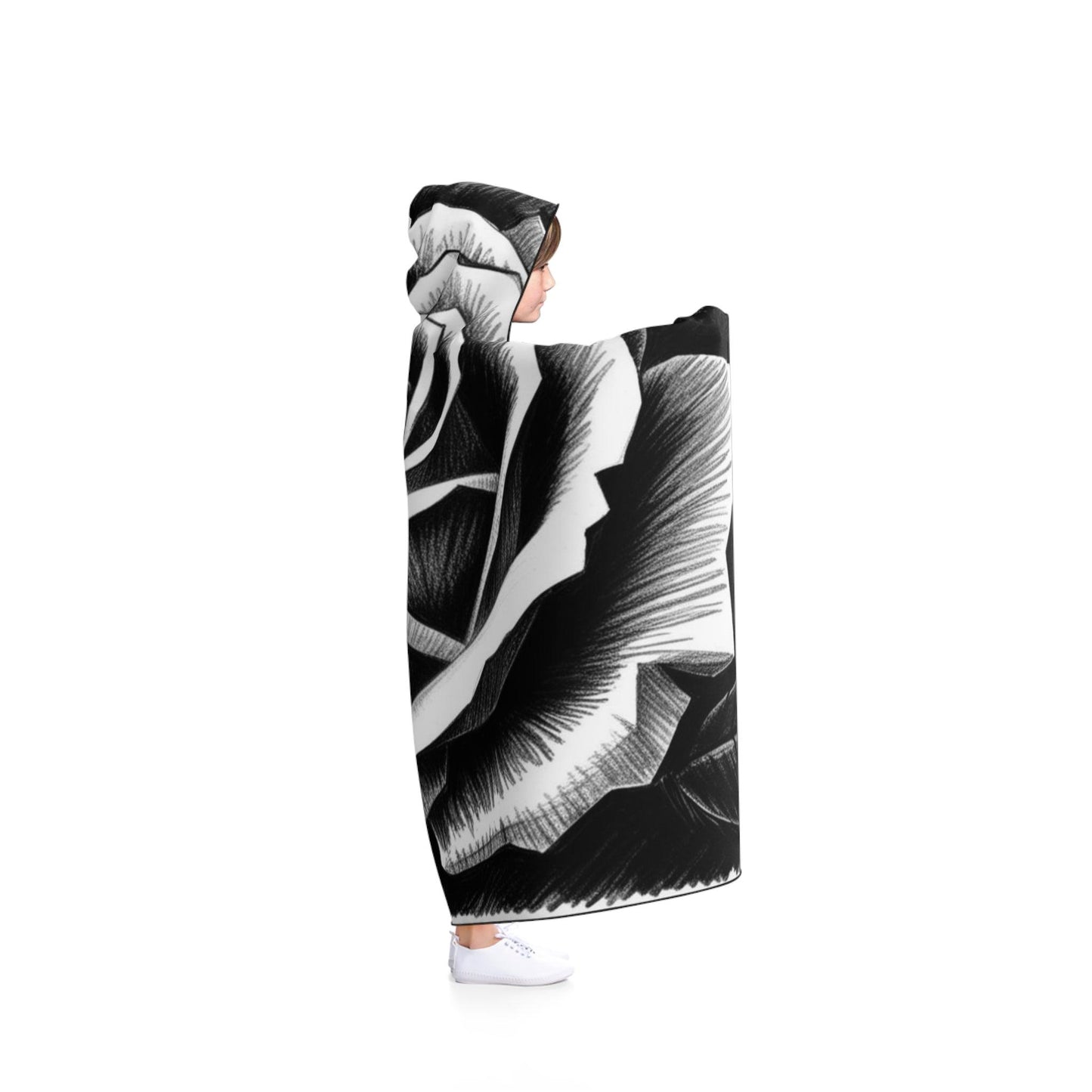 Rose Hooded Blanke 95EAST Design - 95EAST YORKxJERSEY